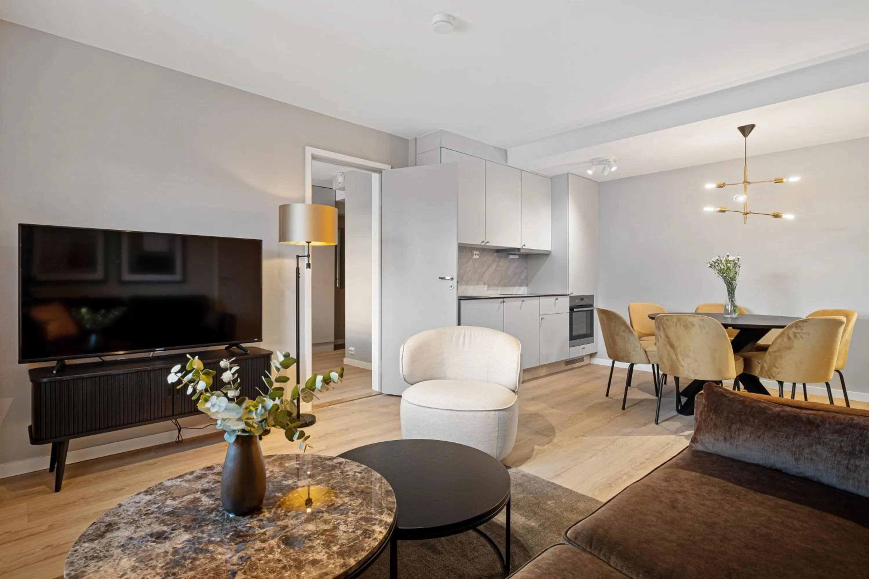 TV and multimedia in Bjørvika Apartments - Sirkus Renaa