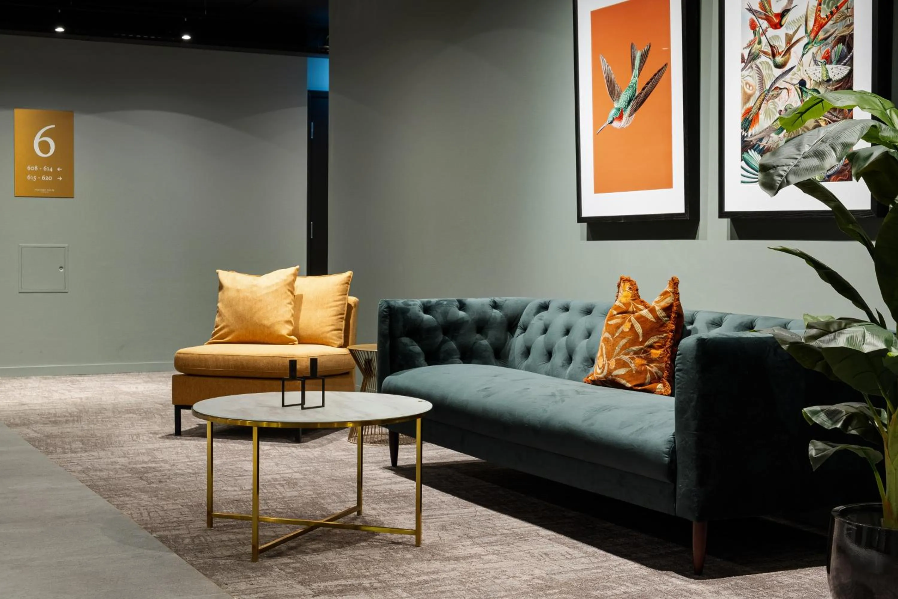 Decorative detail in Bjørvika Apartments - Sirkus Renaa