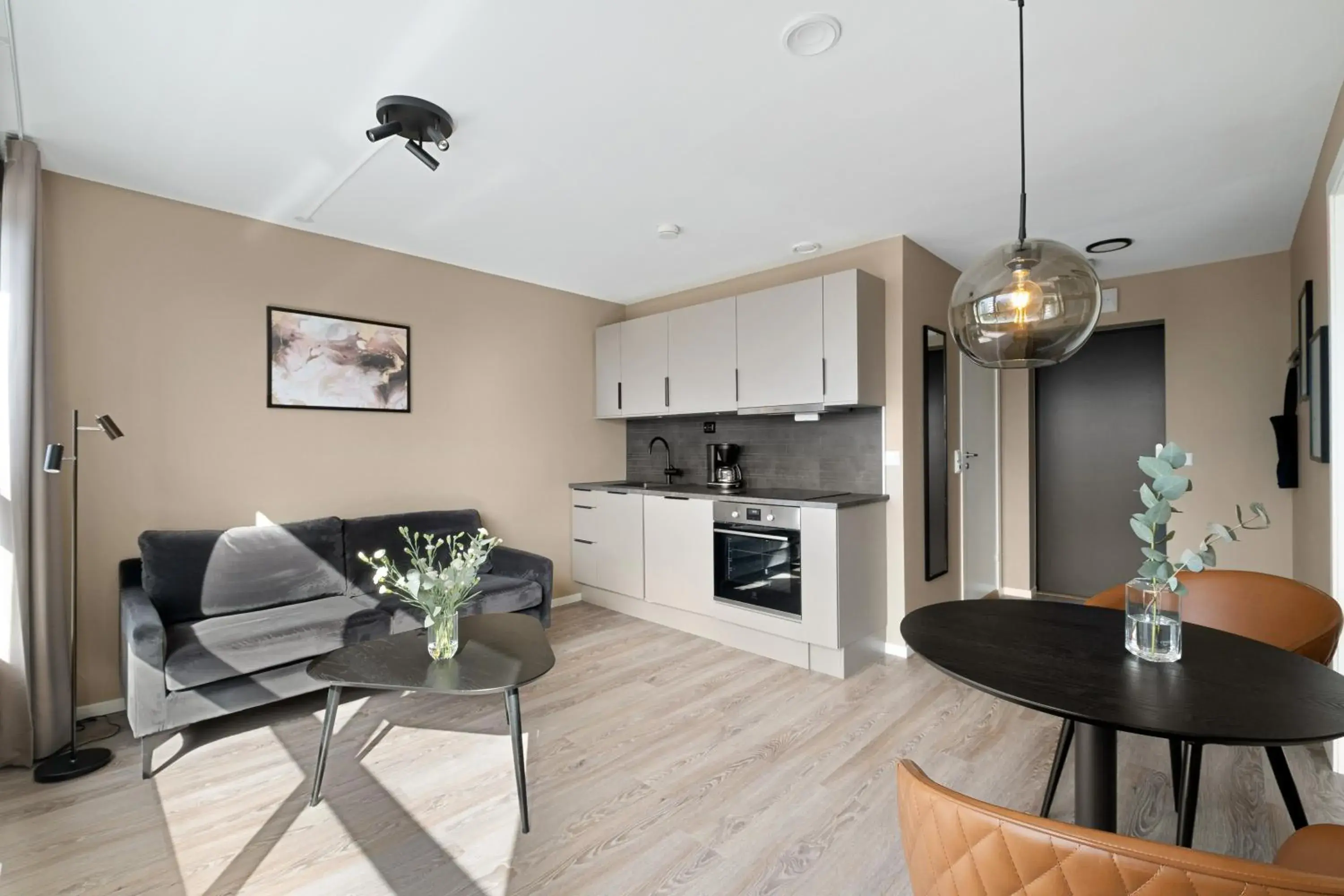 One Bedroom with Sofabed in Bjørvika Apartments - Sirkus Renaa One Bedroom with Sofabed in Bjørvika Apartments - Sirkus Renaa