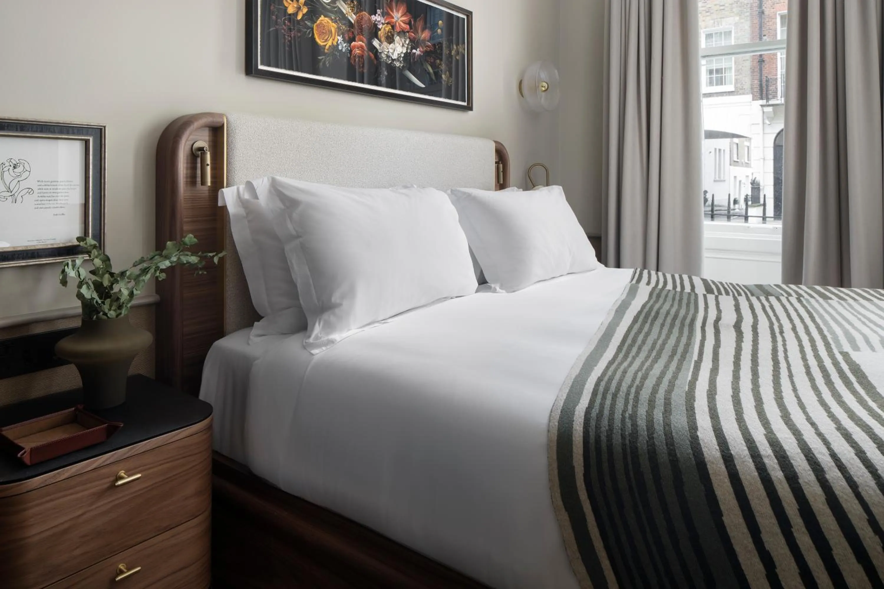 Bed in Montcalm Mayfair Townhouse