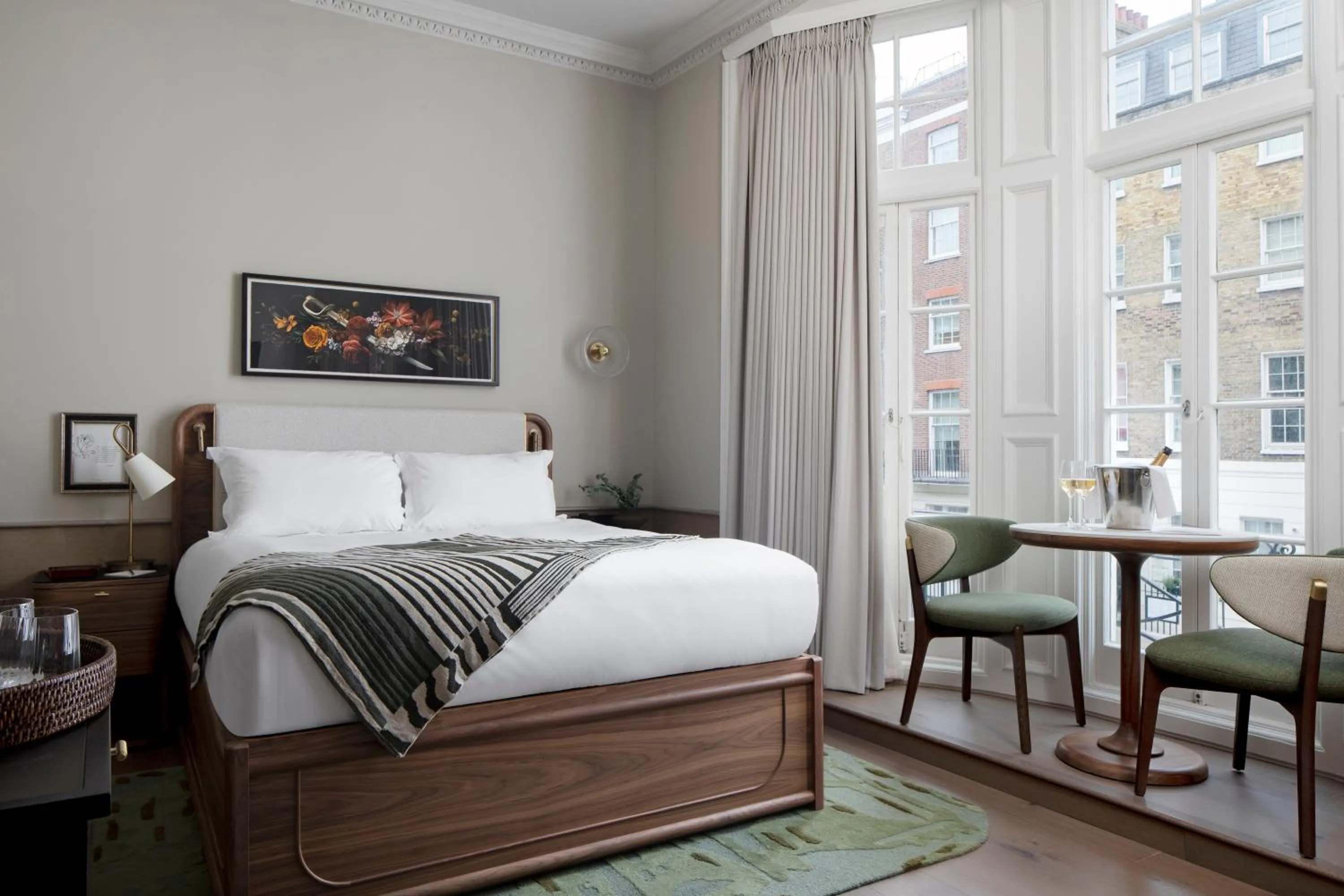 Bed in Montcalm Mayfair Townhouse