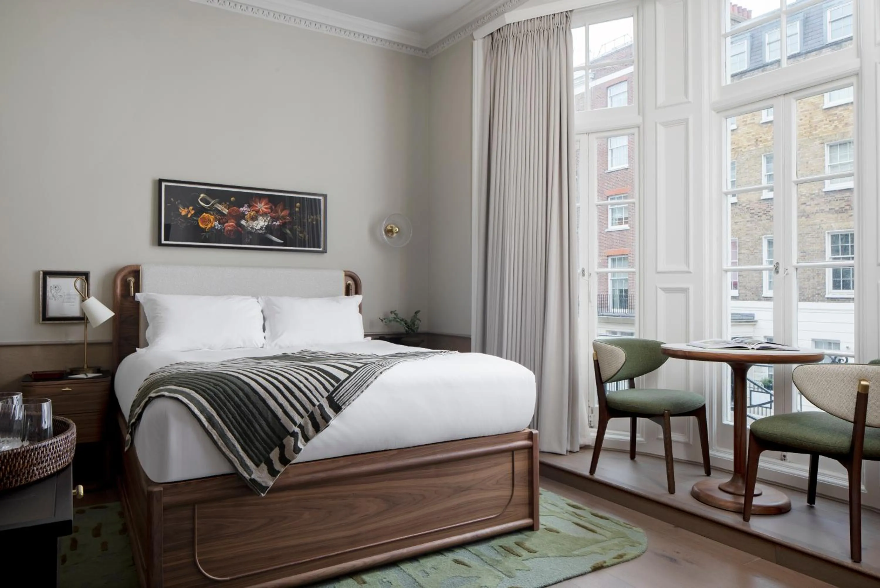 Bed in Montcalm Mayfair Townhouse