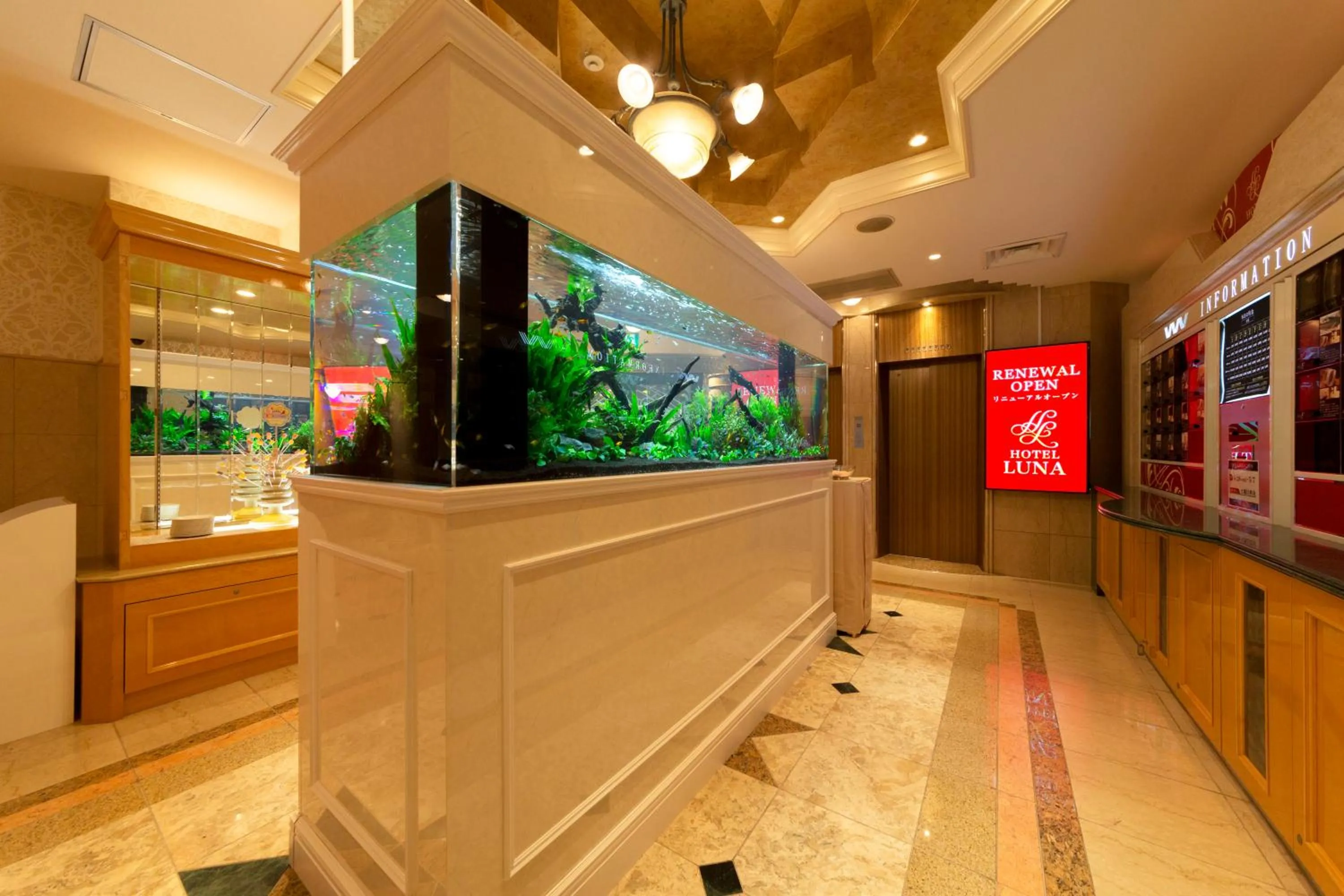 Lobby or reception in Hotel Luna Ikeda (Adult Only)