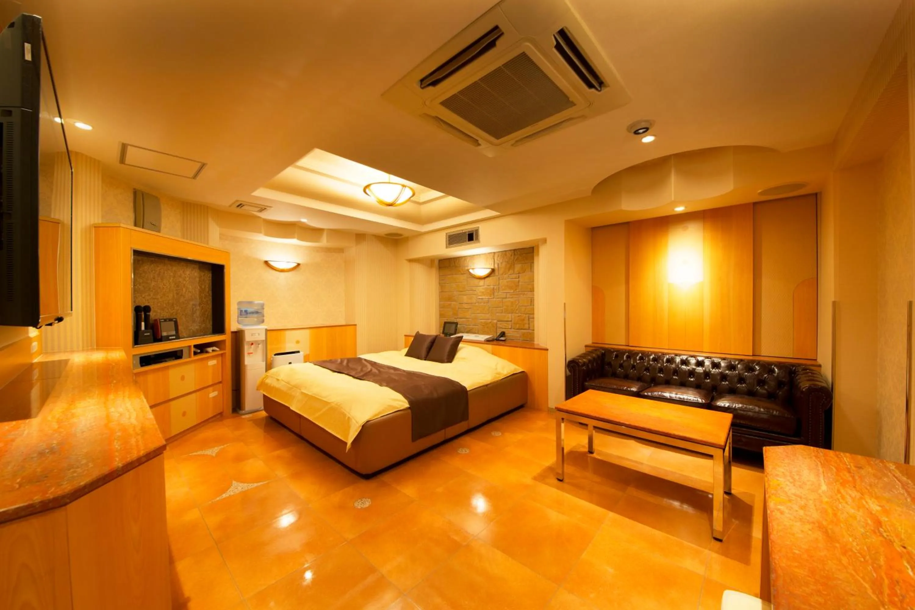 Bed in Hotel Luna Ikeda (Adult Only)