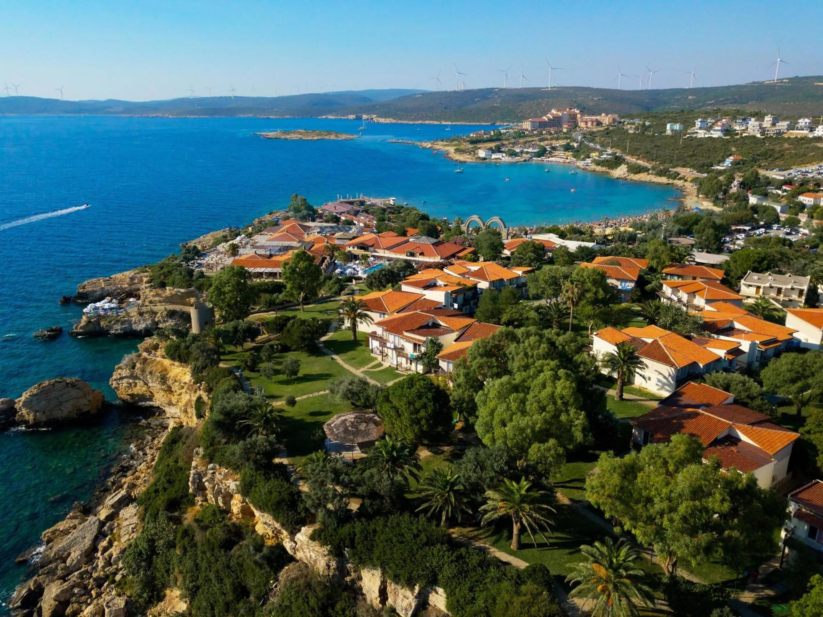 Bird's eye view in Club Resort Atlantis