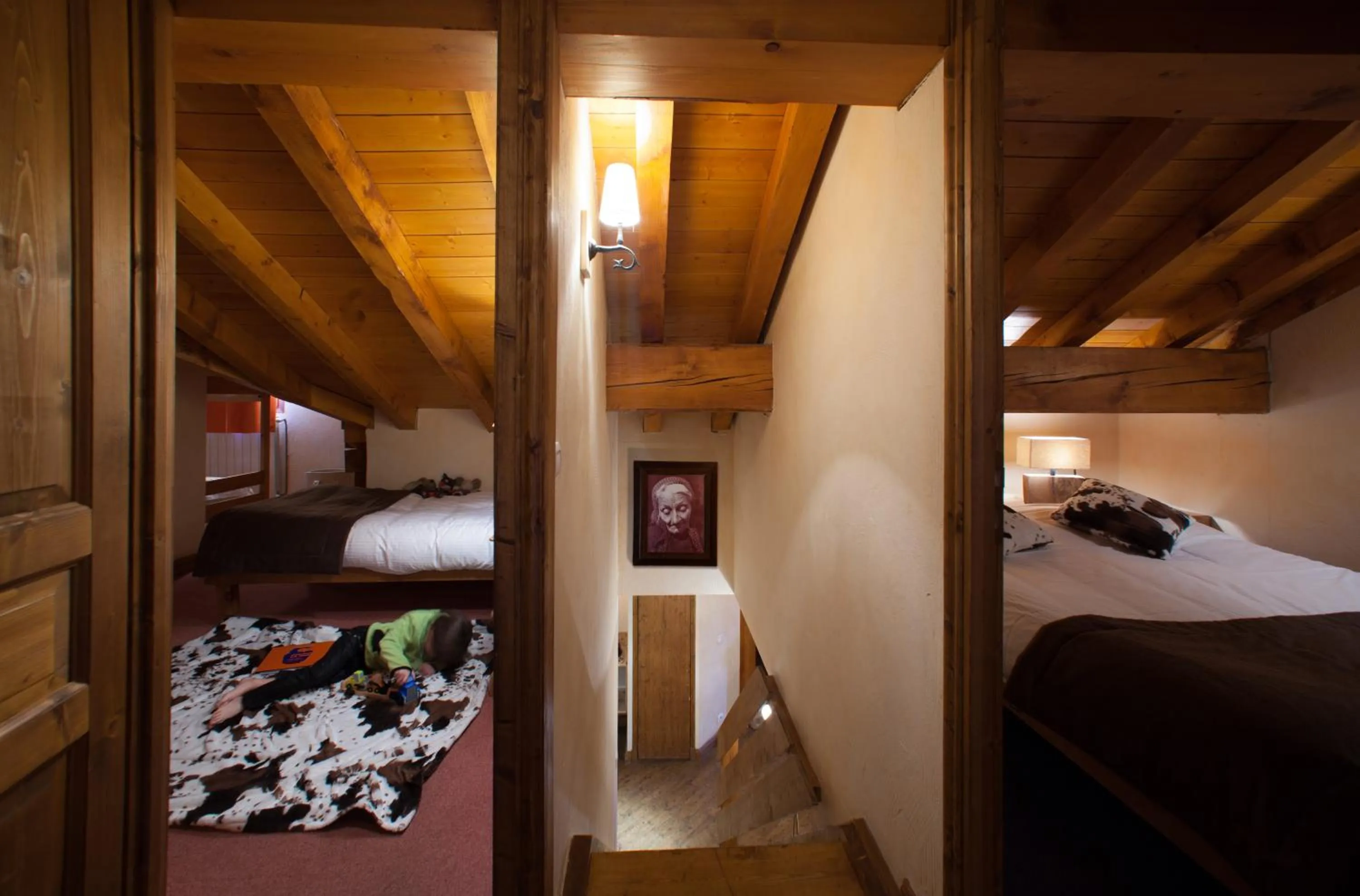 Photo of the whole room, Bed in Résidences Village Montana by Les Etincelles
