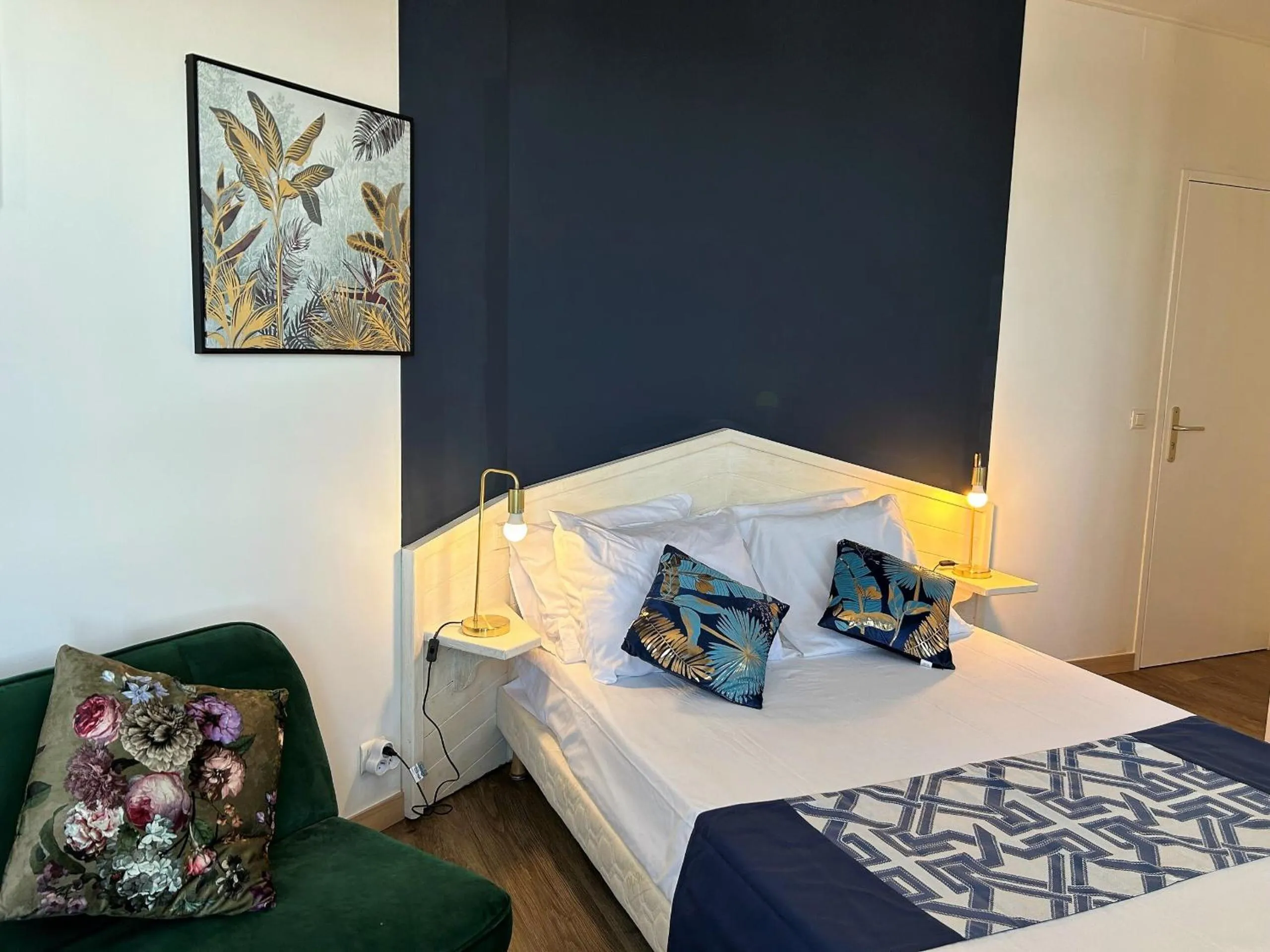 Bedroom, Bed in Gabrielle hôtel