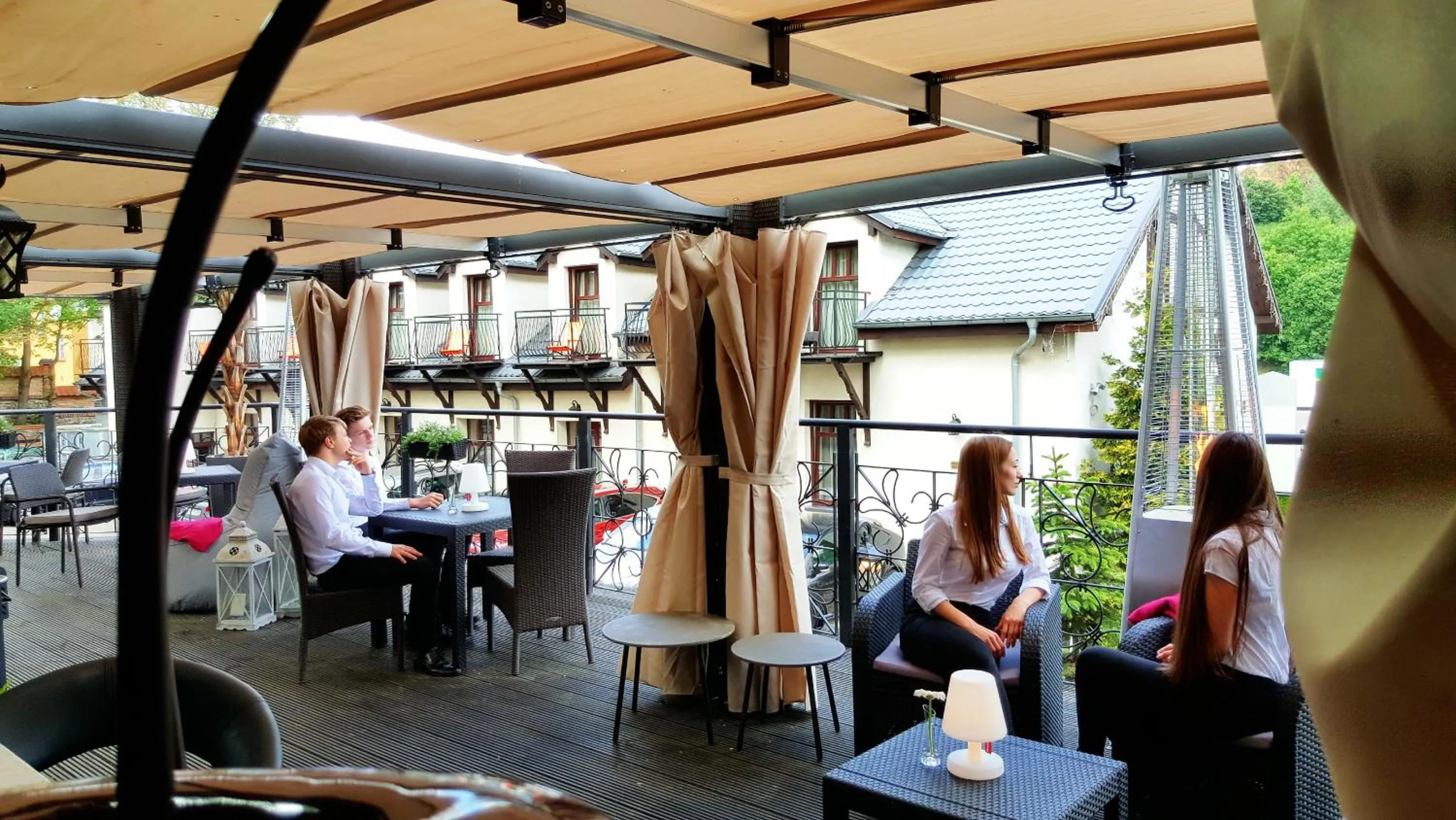 Balcony/Terrace in Hotel Fado