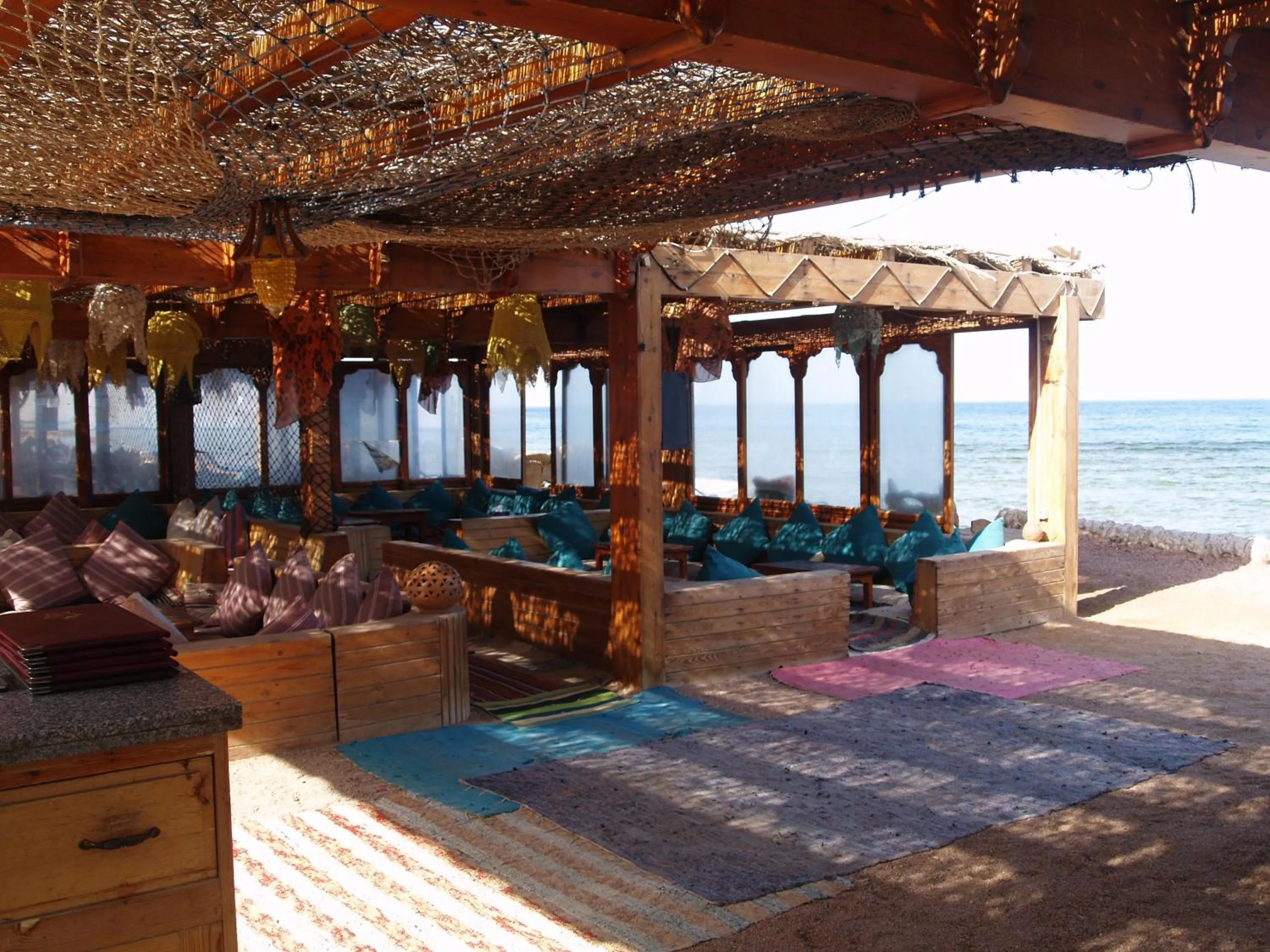 Lounge or bar in Star Of Dahab Hotel