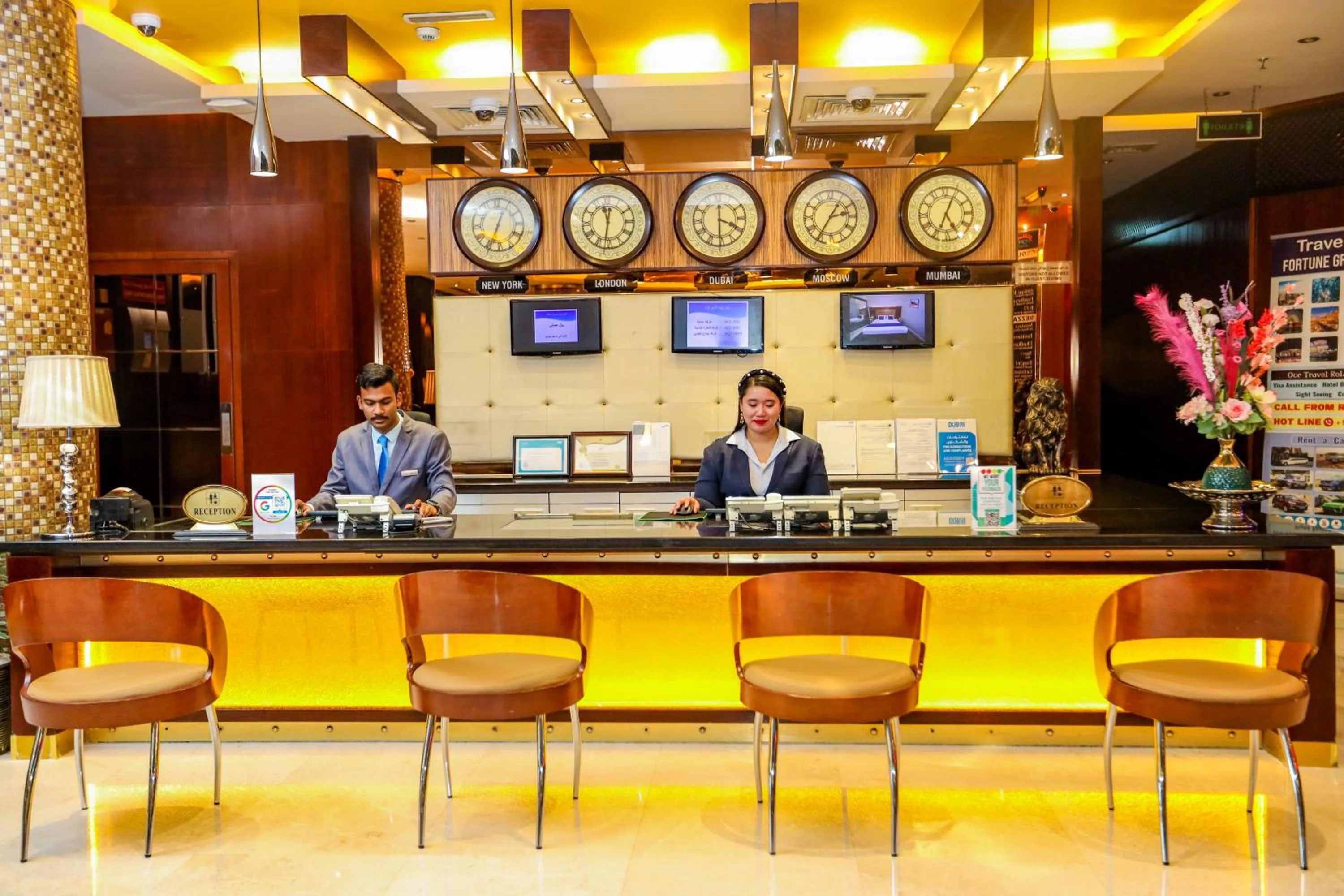 Lobby or reception in Fortune Grand Hotel
