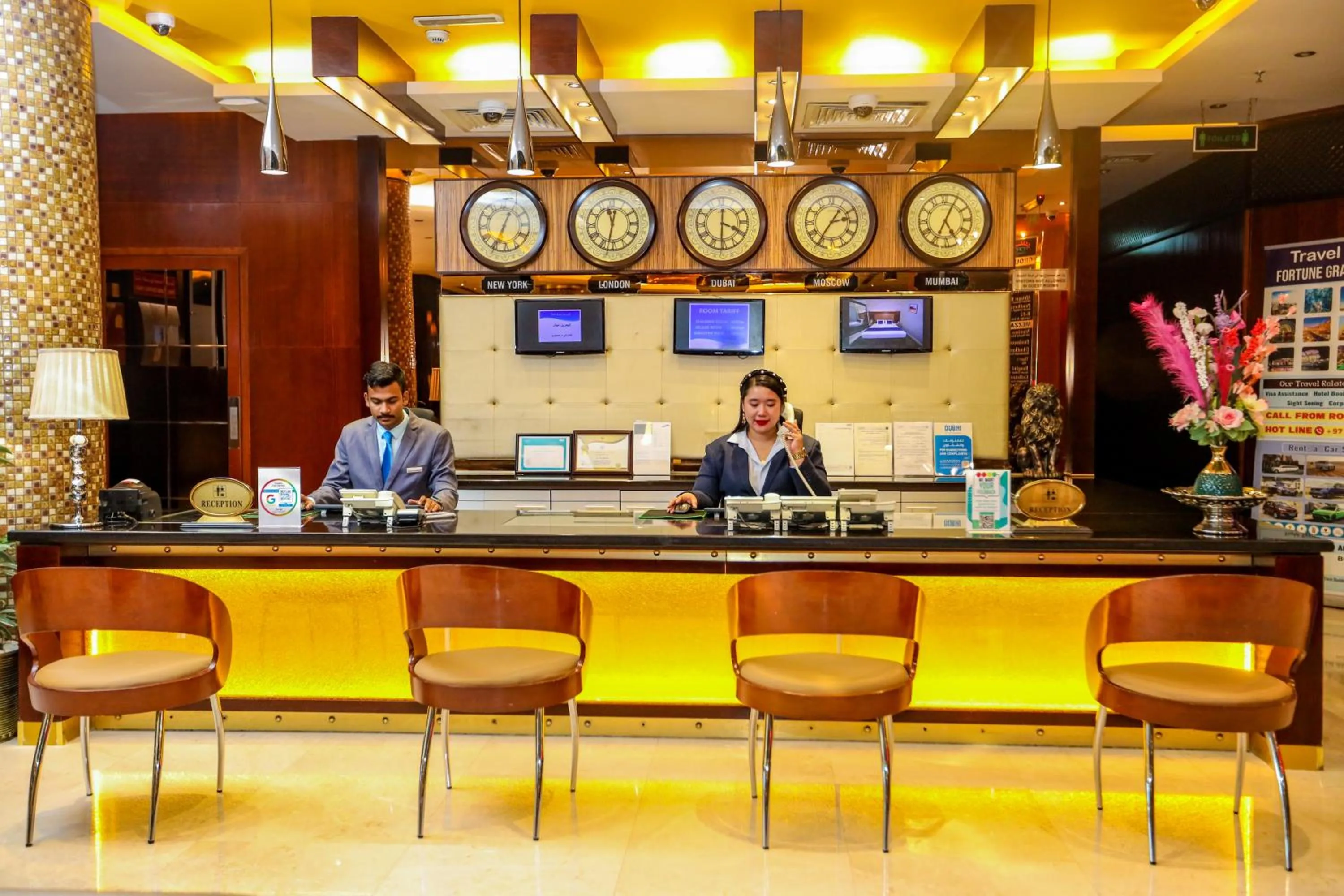 Lobby or reception in Fortune Grand Hotel