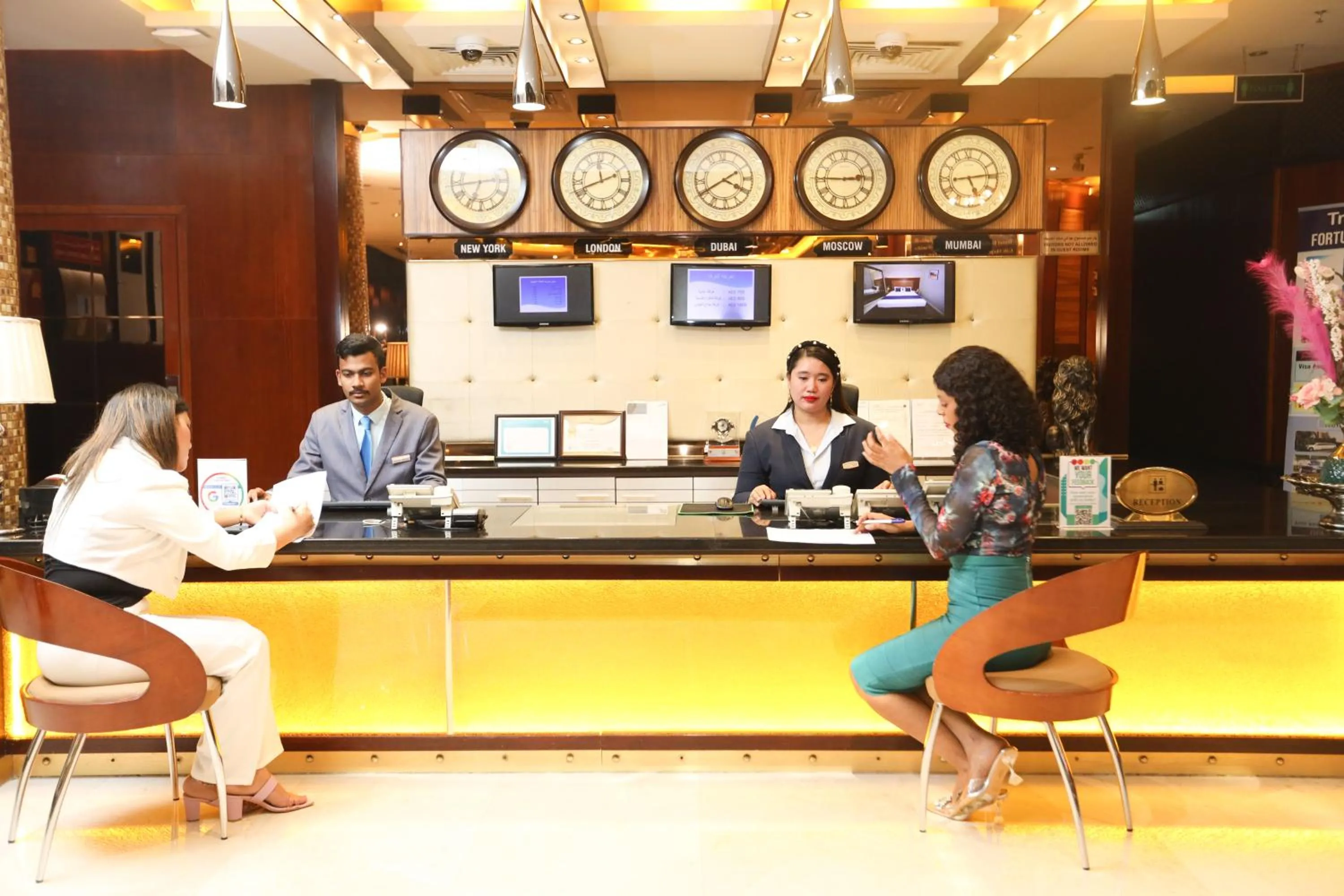 Lobby or reception in Fortune Grand Hotel