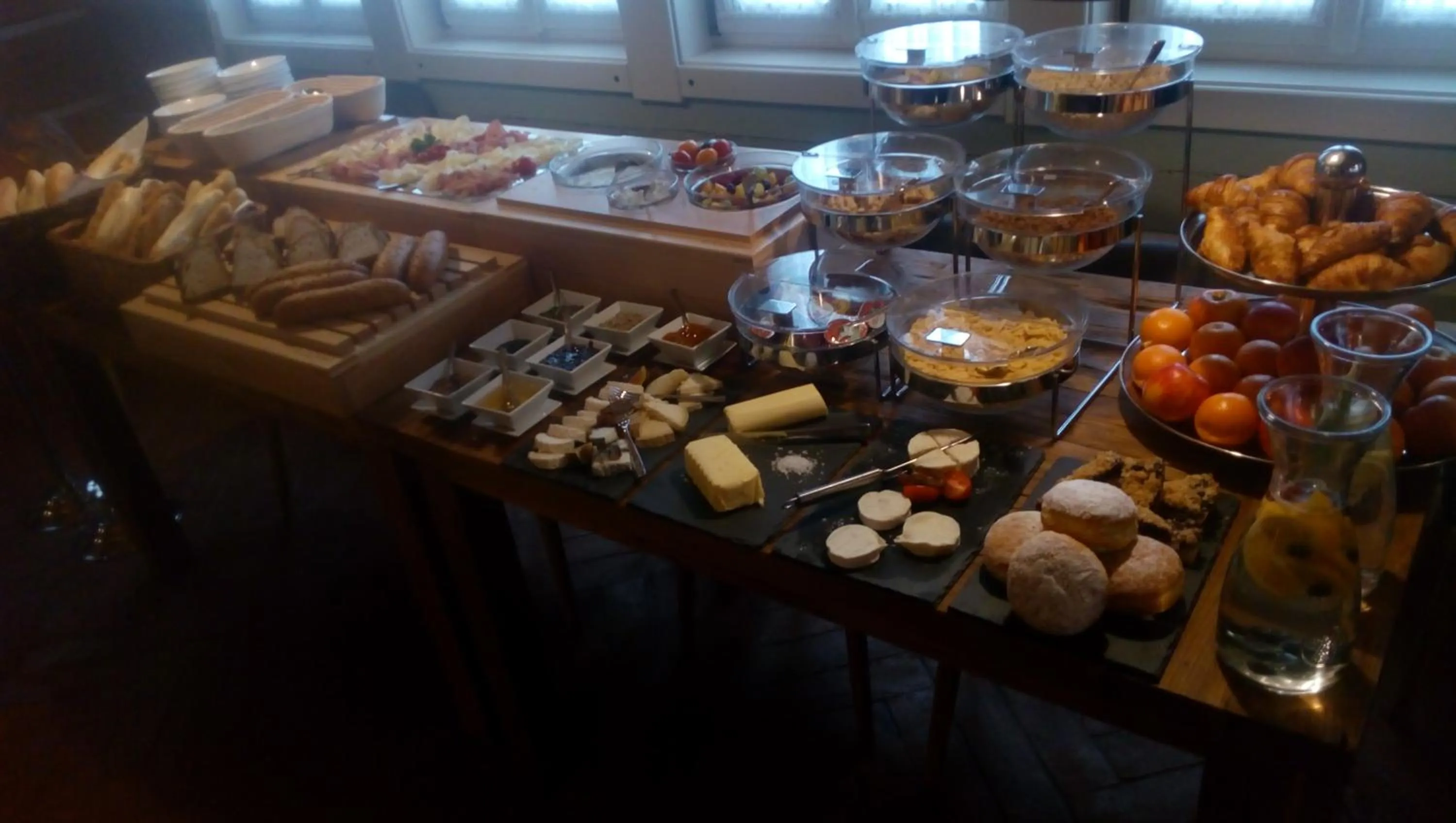 Buffet breakfast in Hotel Bouda Helena