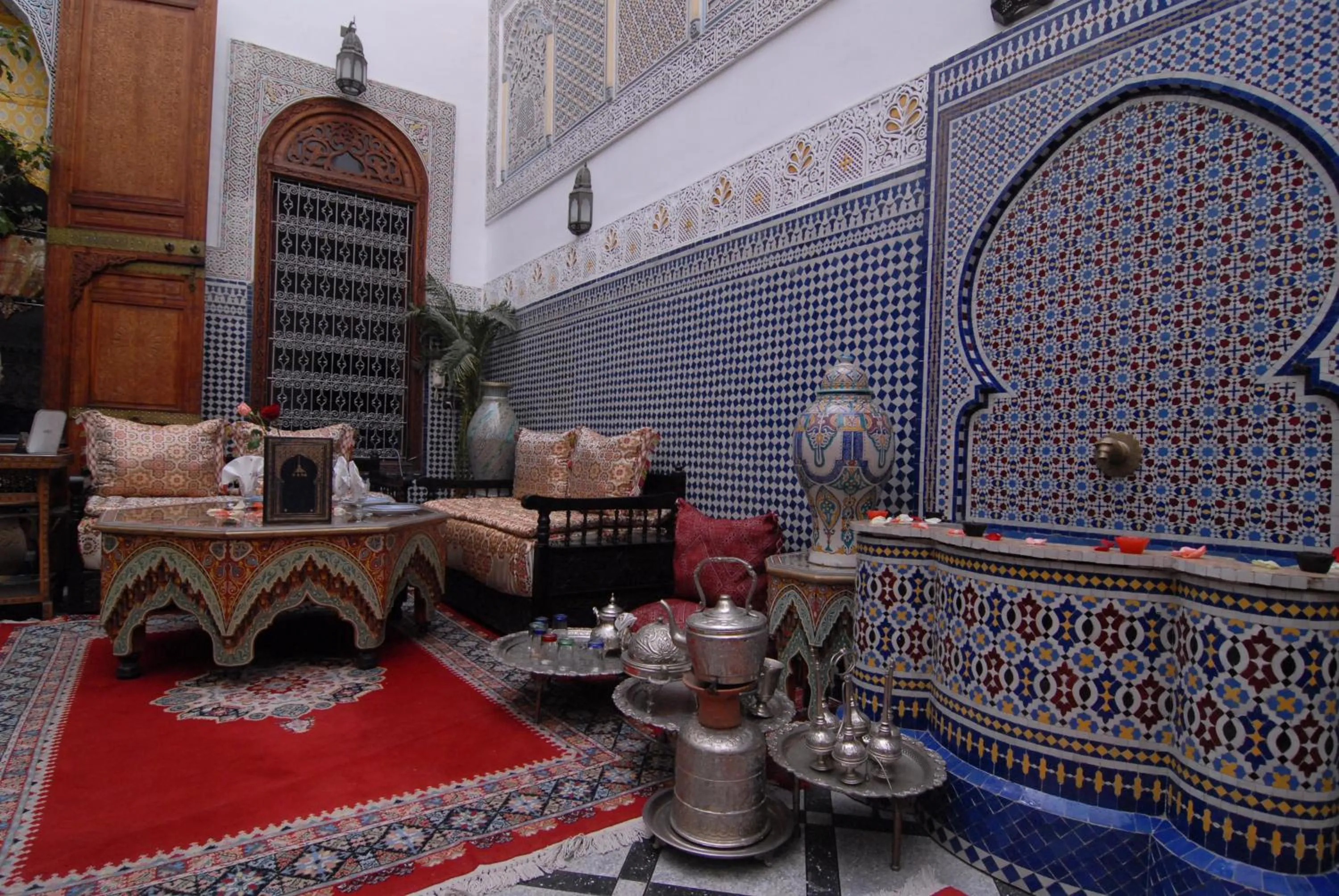 Facade/entrance in Riad Ghita