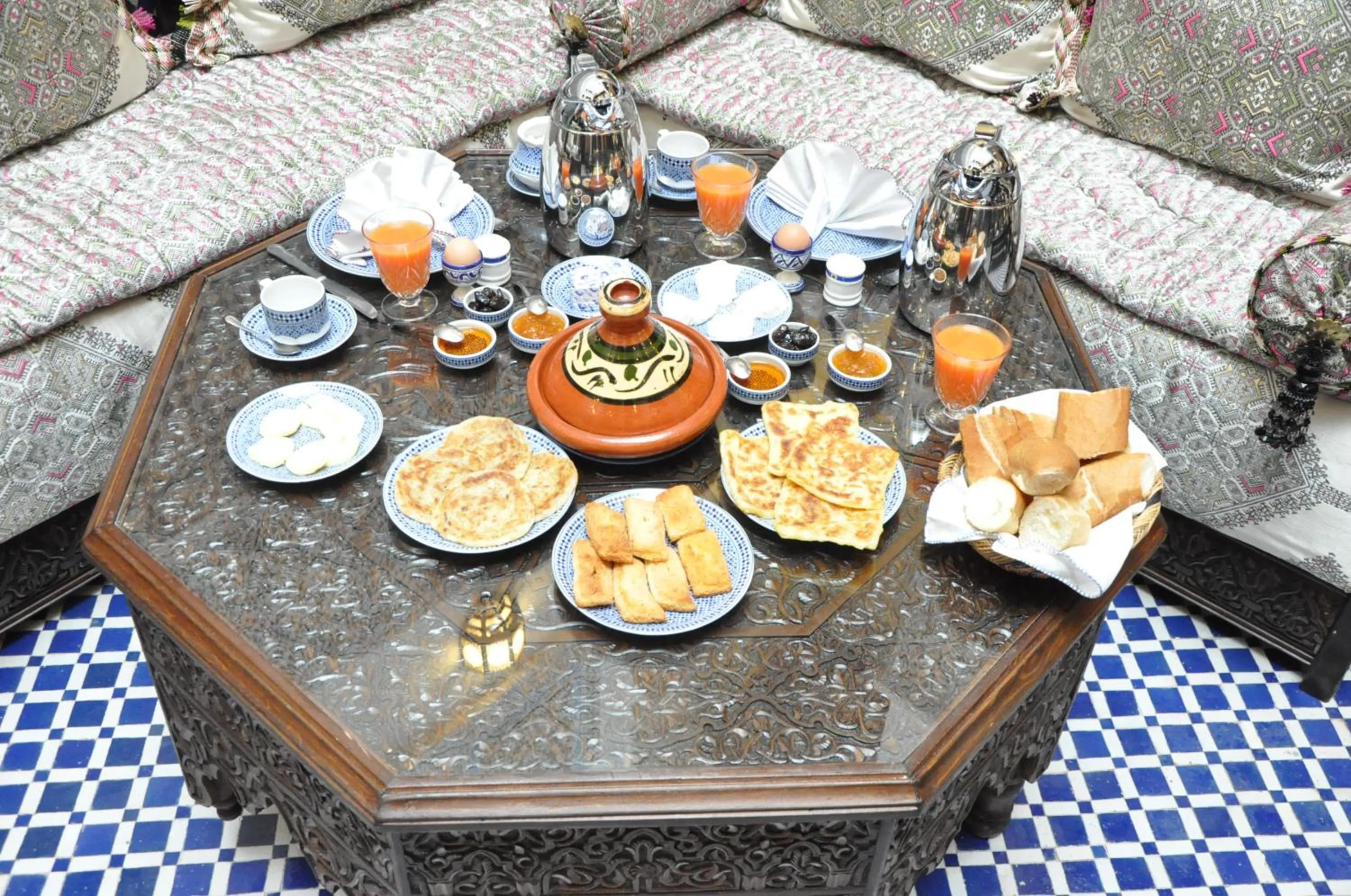 Food close-up in Riad Ghita