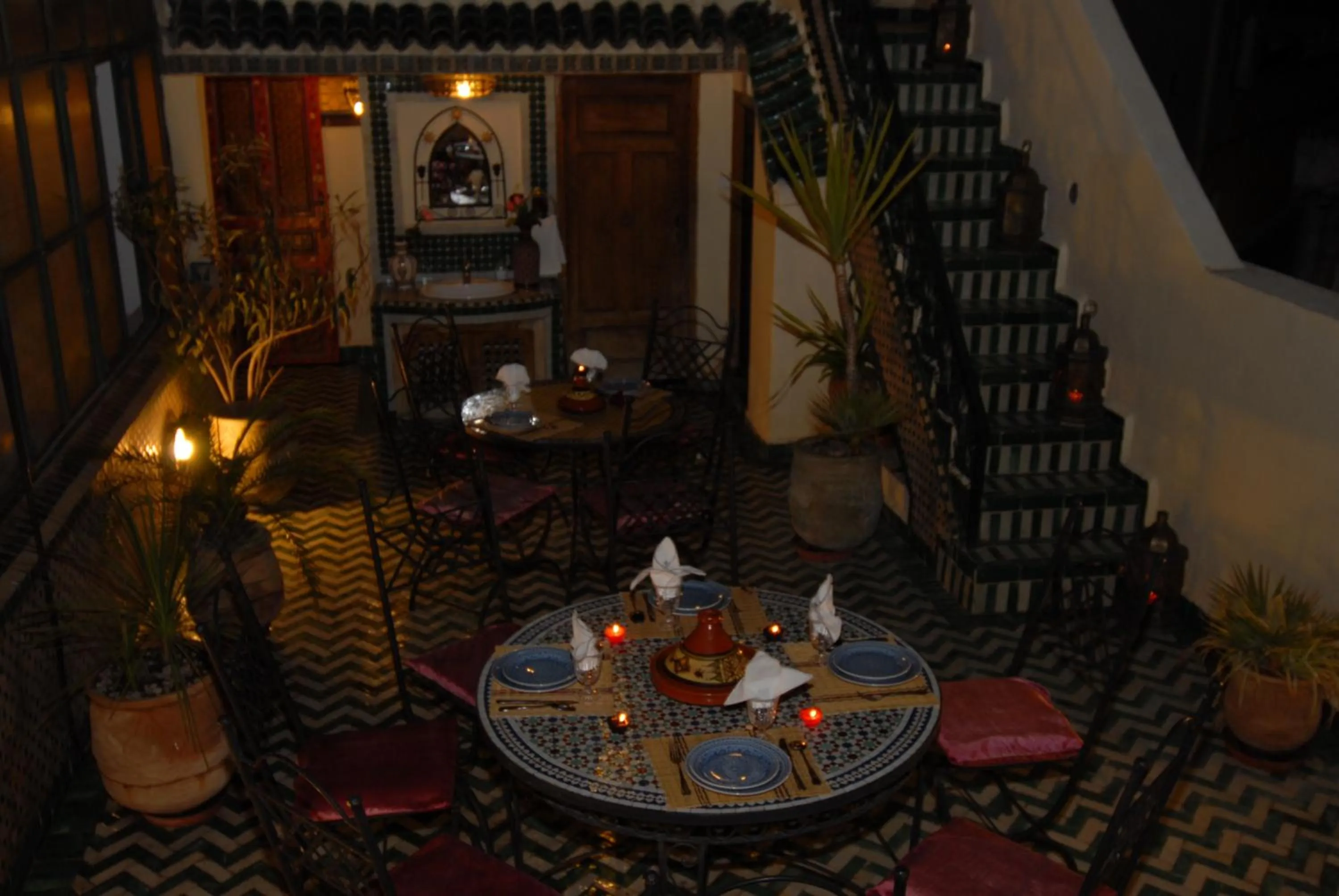 Patio in Riad Ghita