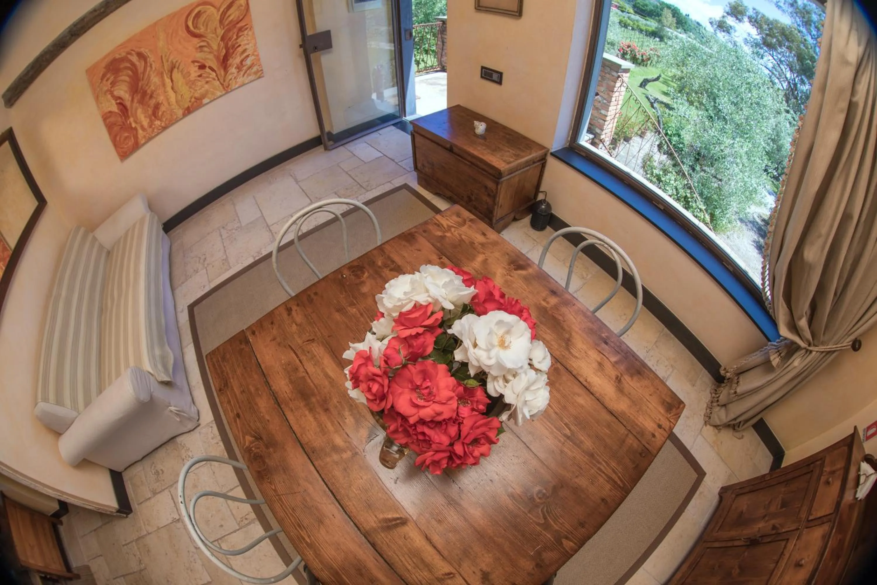 Seating area in Resort La Ghiaia