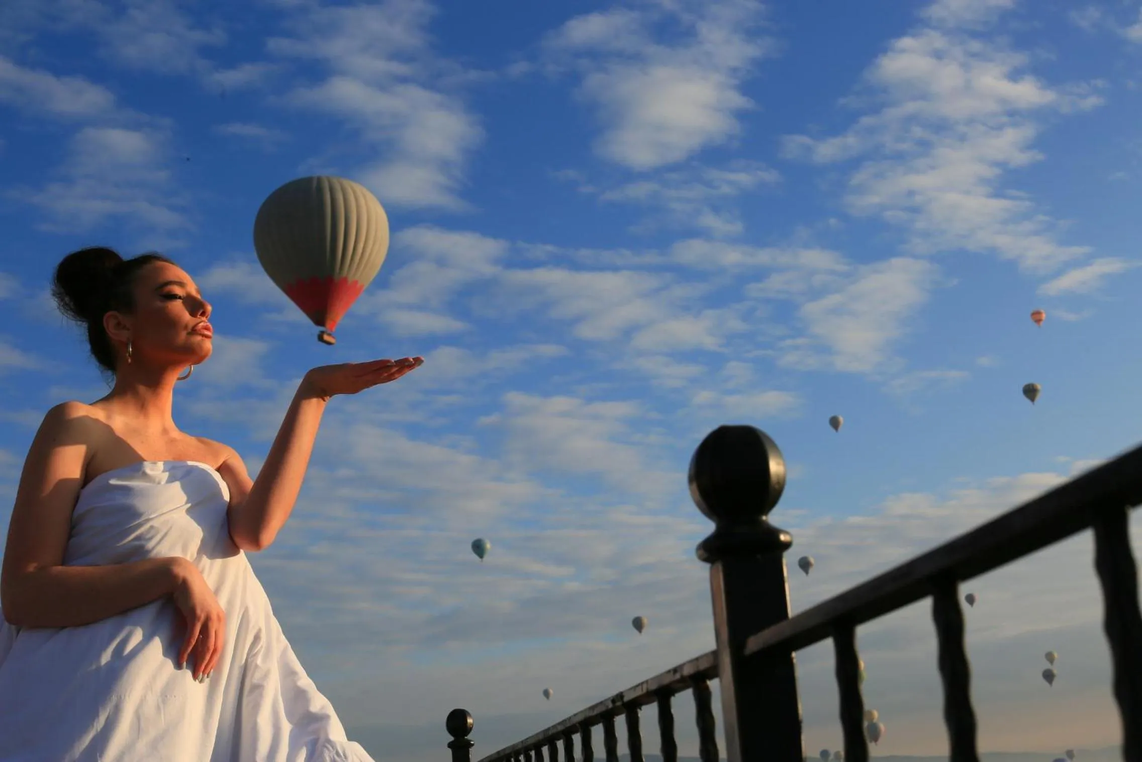 Balcony/Terrace in Mirzade Konak Hotel
