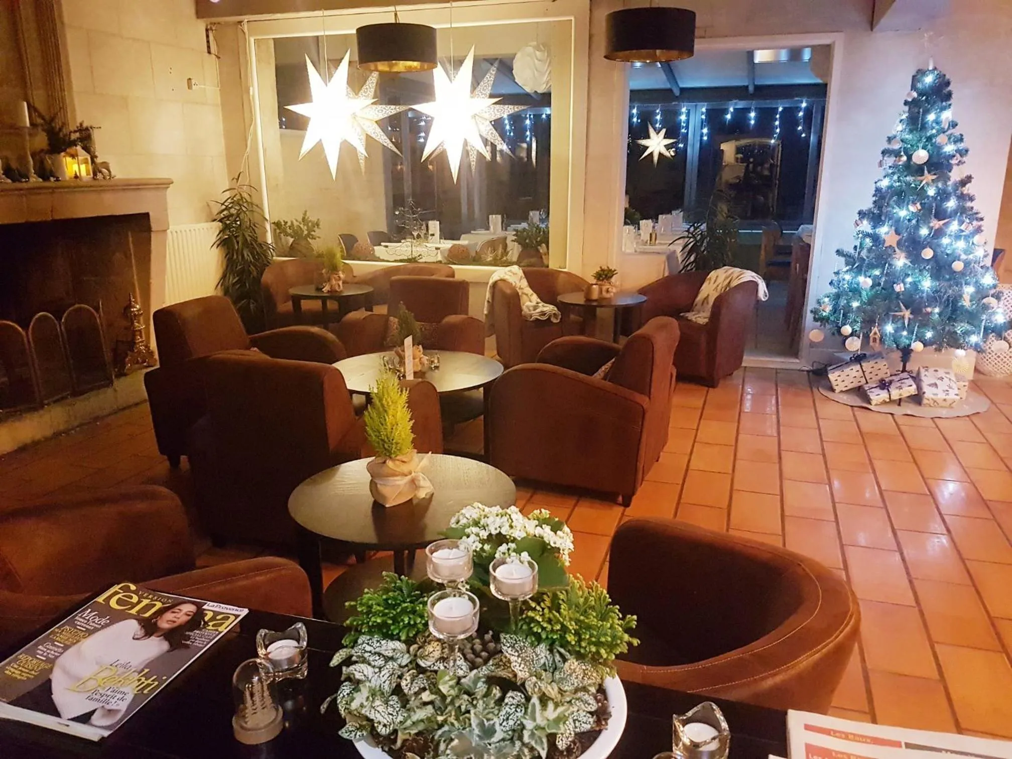 Restaurant/places to eat in Hôtel Belesso