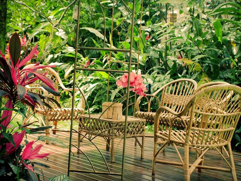 Garden view in Pousada do Tesouro