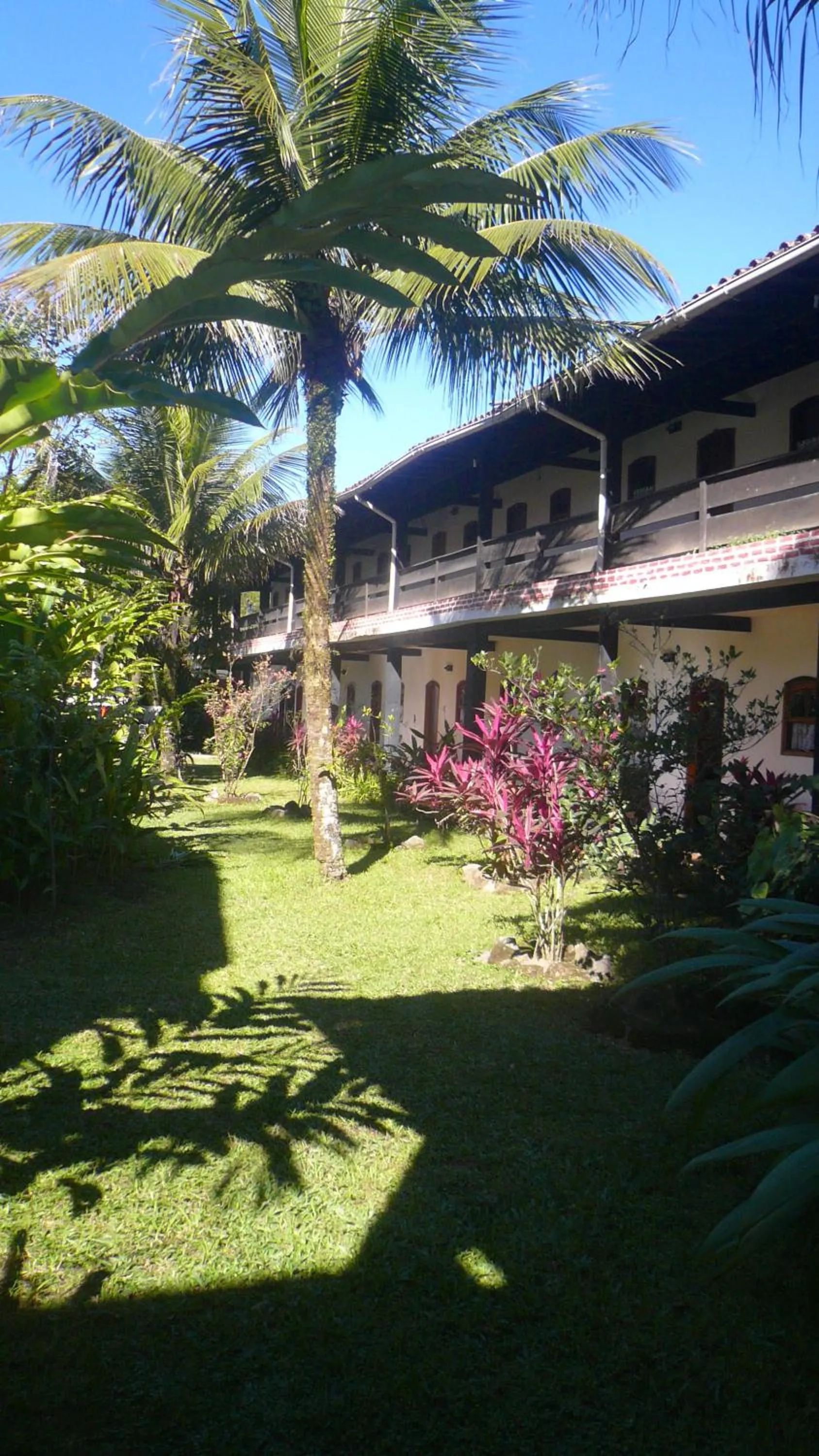 Garden view in Pousada do Tesouro