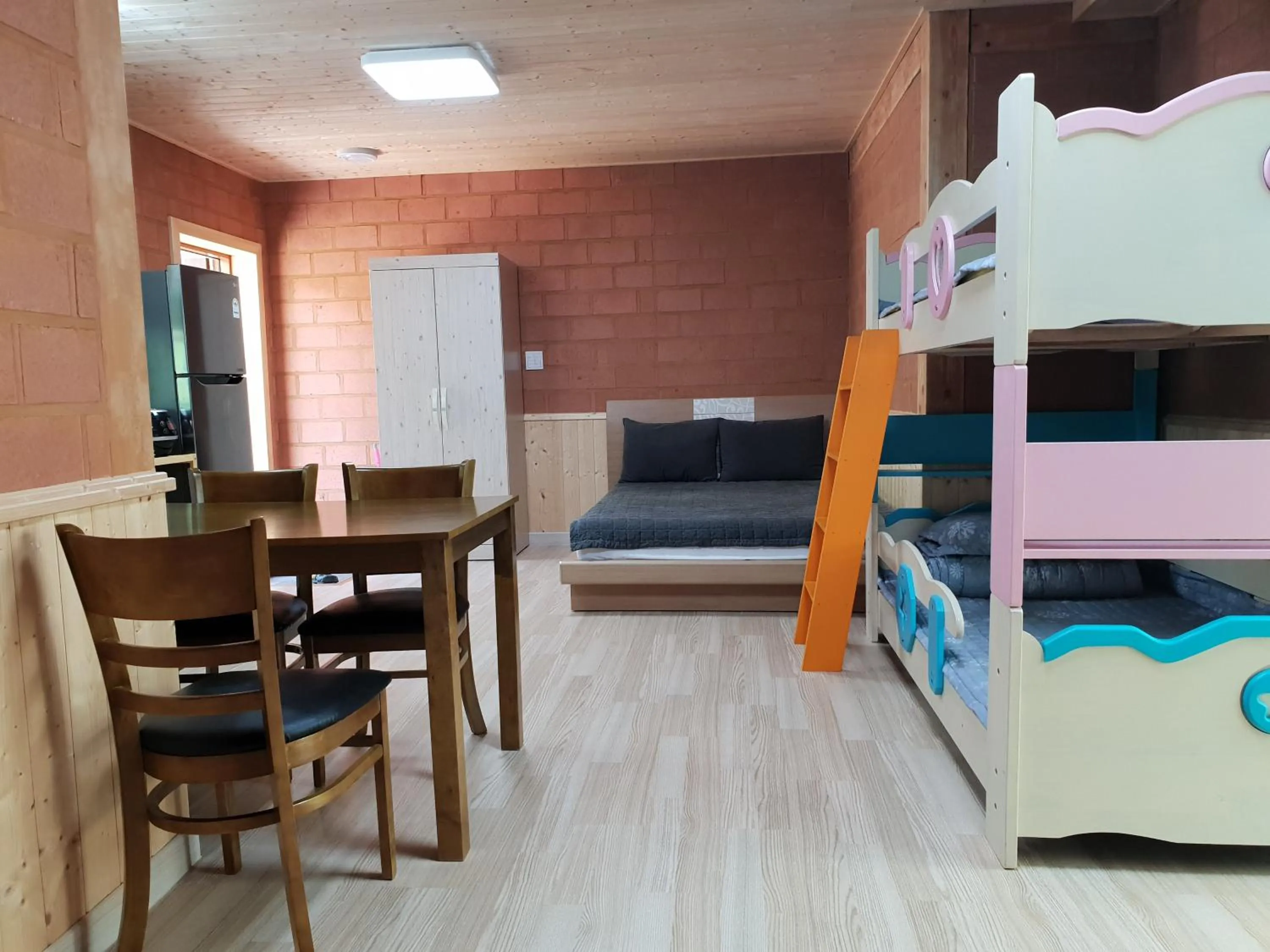 Bed in Rainbow Hwangto Pension