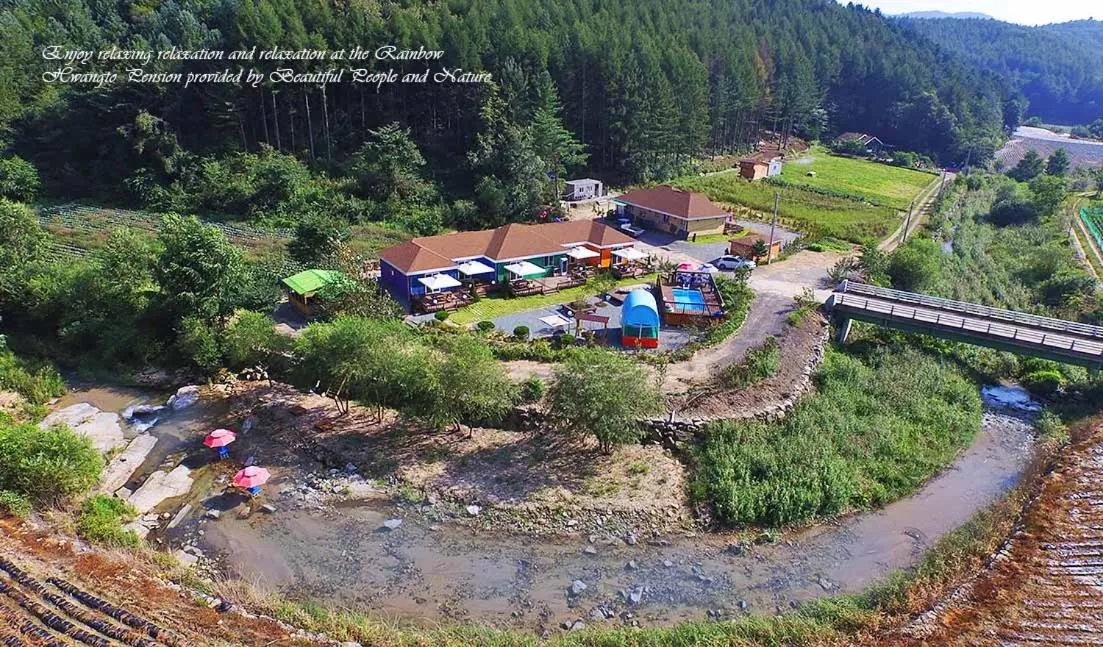 Bird's eye view in Rainbow Hwangto Pension