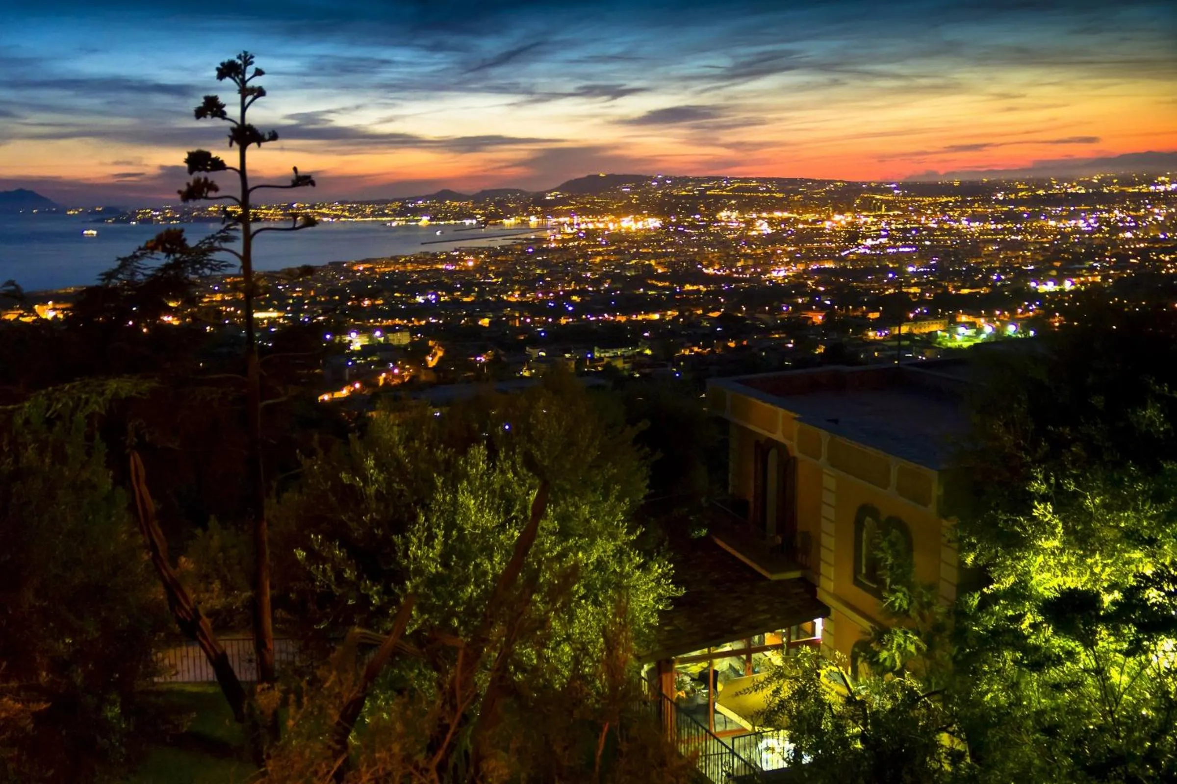 Garden in La Dimora Le Fumarole B&B