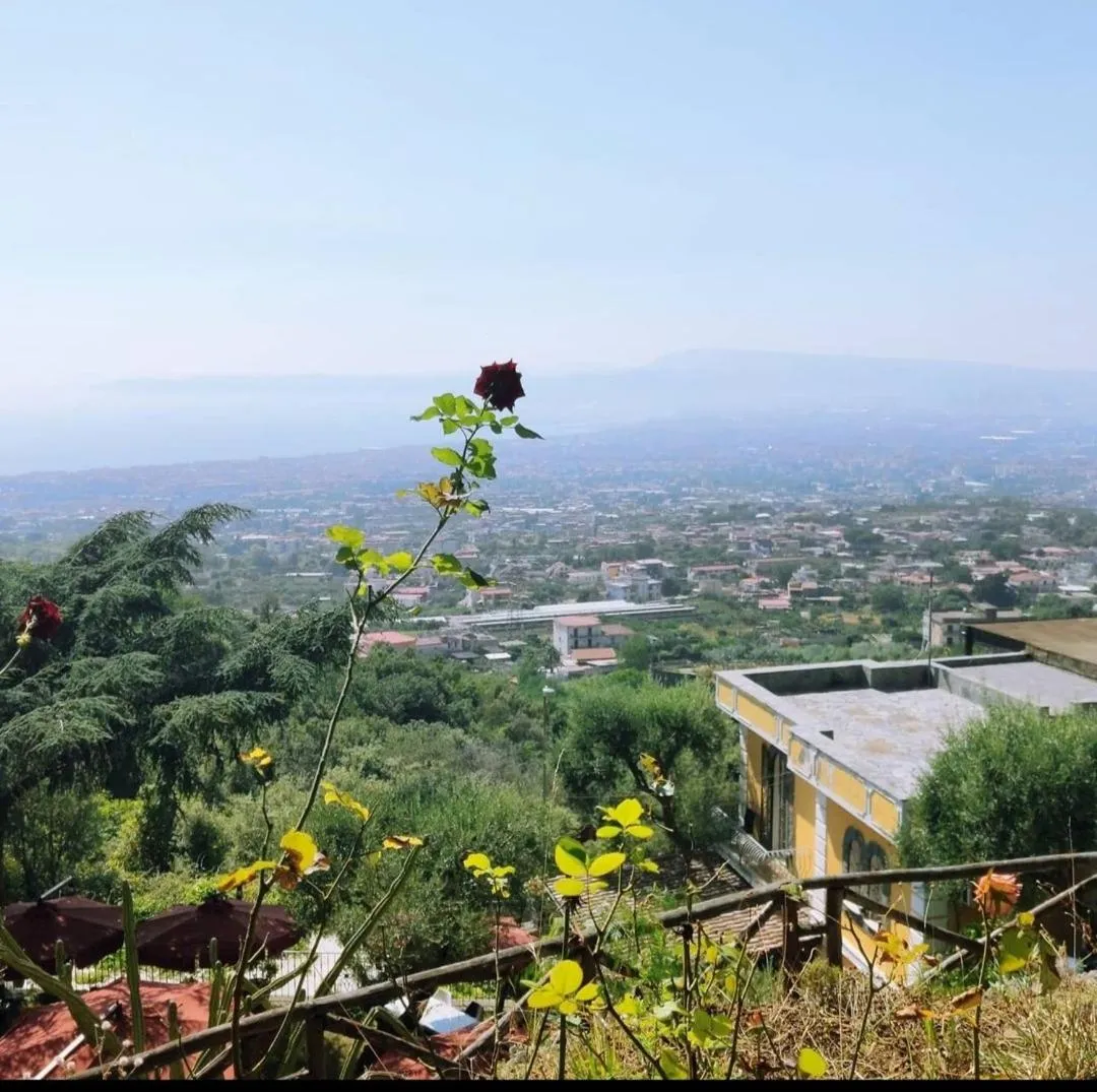 Balcony/Terrace, Sea View in La Dimora Le Fumarole B&B