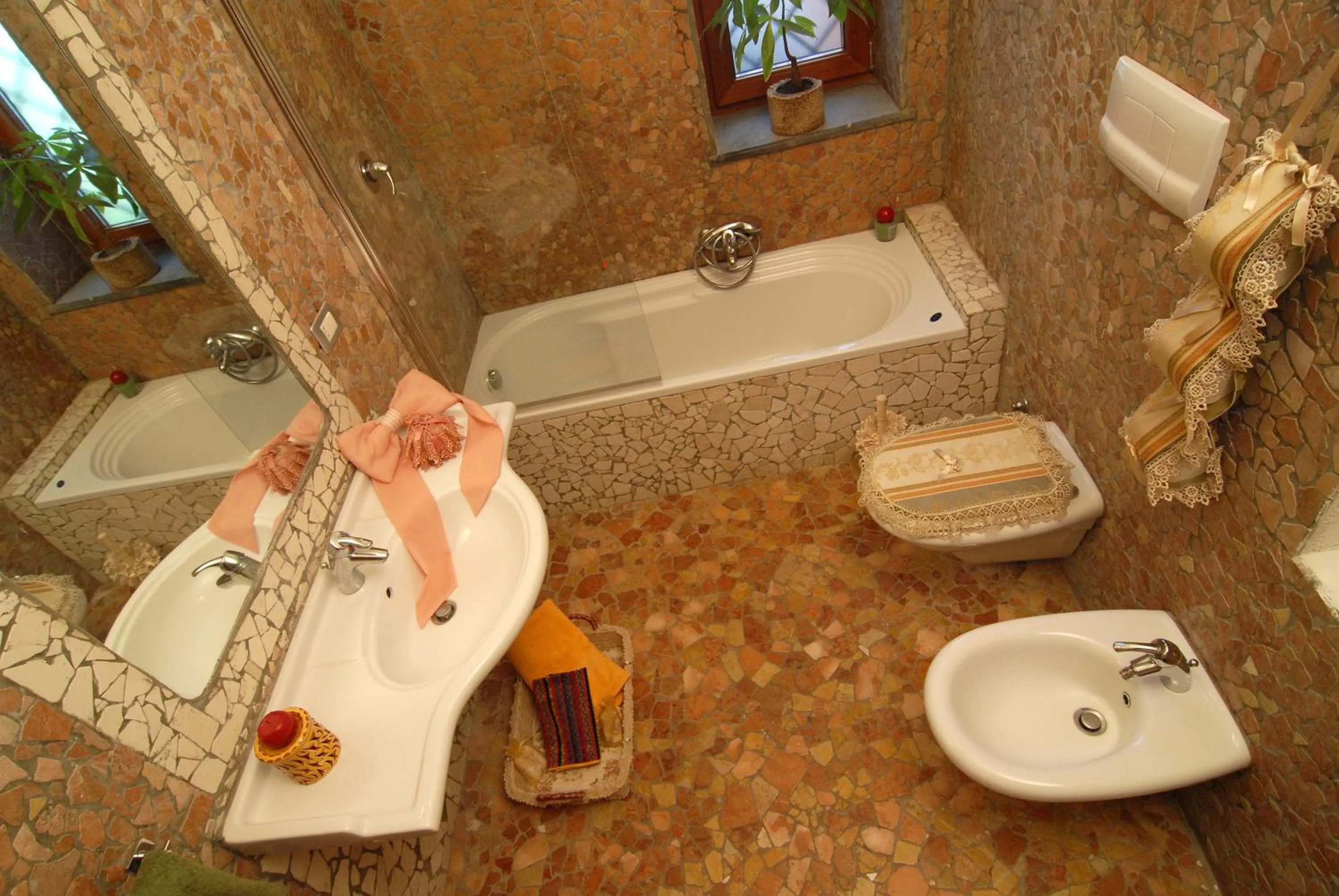 Bathroom in La Dimora Le Fumarole B&B