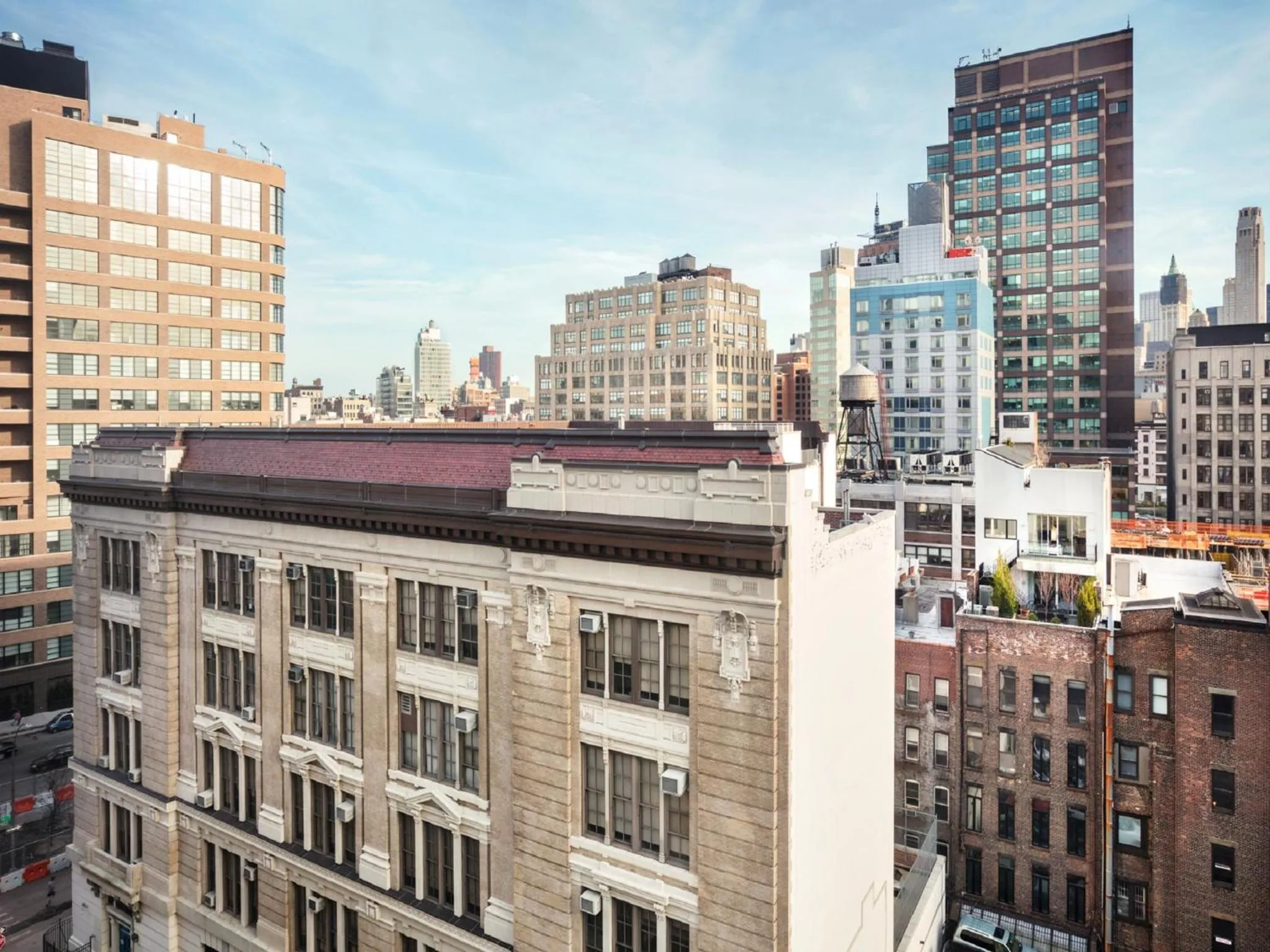 City view in The Dominick Hotel