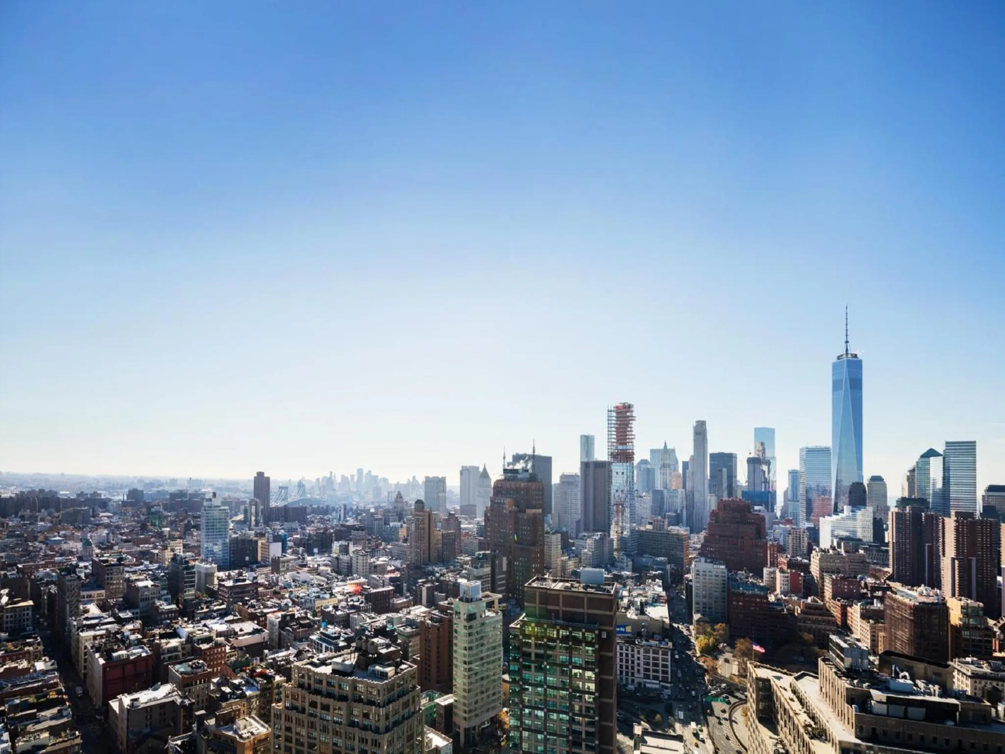 City view in The Dominick Hotel