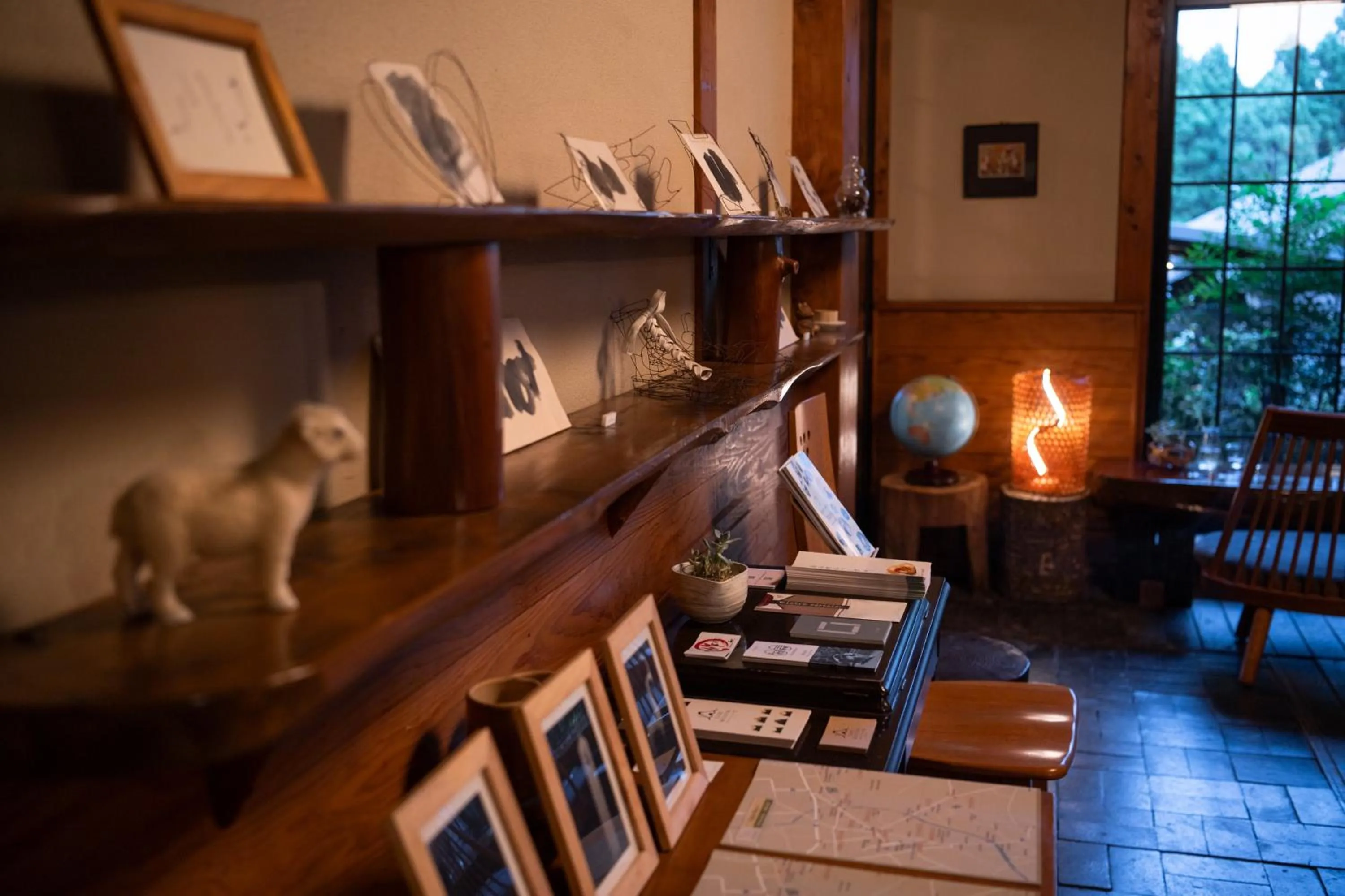 Lobby or reception in 山荘 紗羅樹 Syaranoki