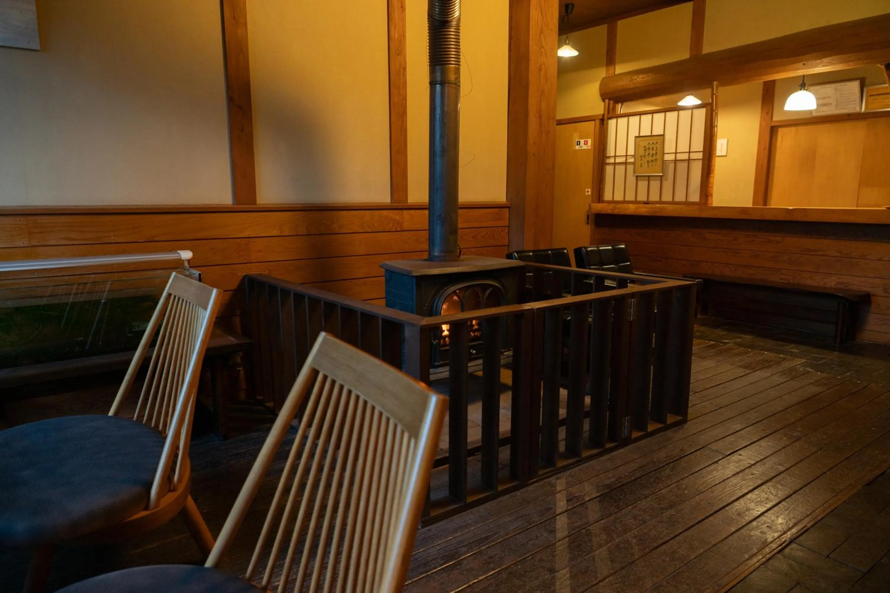 Lobby or reception in 山荘 紗羅樹 Syaranoki