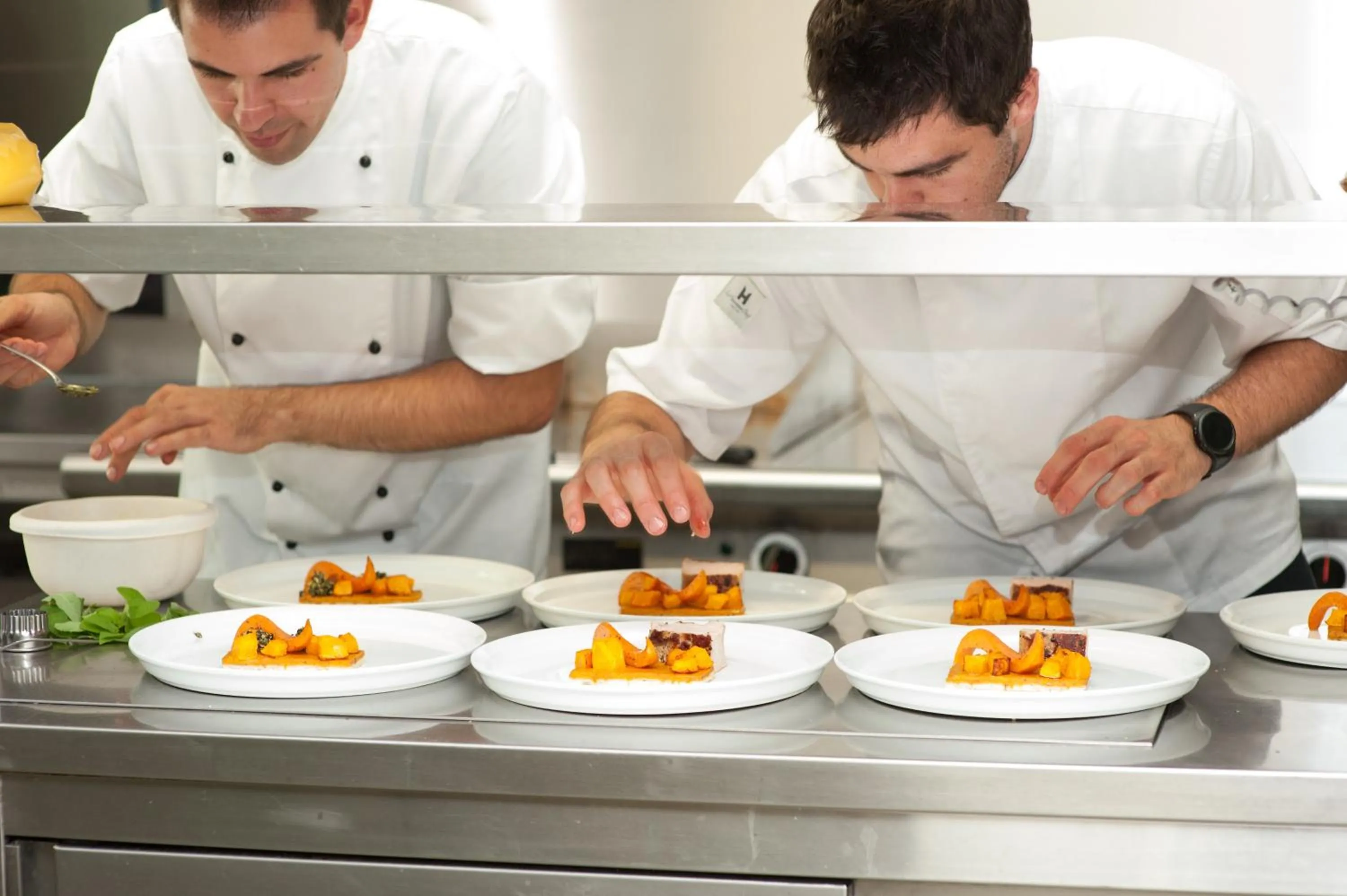 Food close-up in Kupfer-Dachl