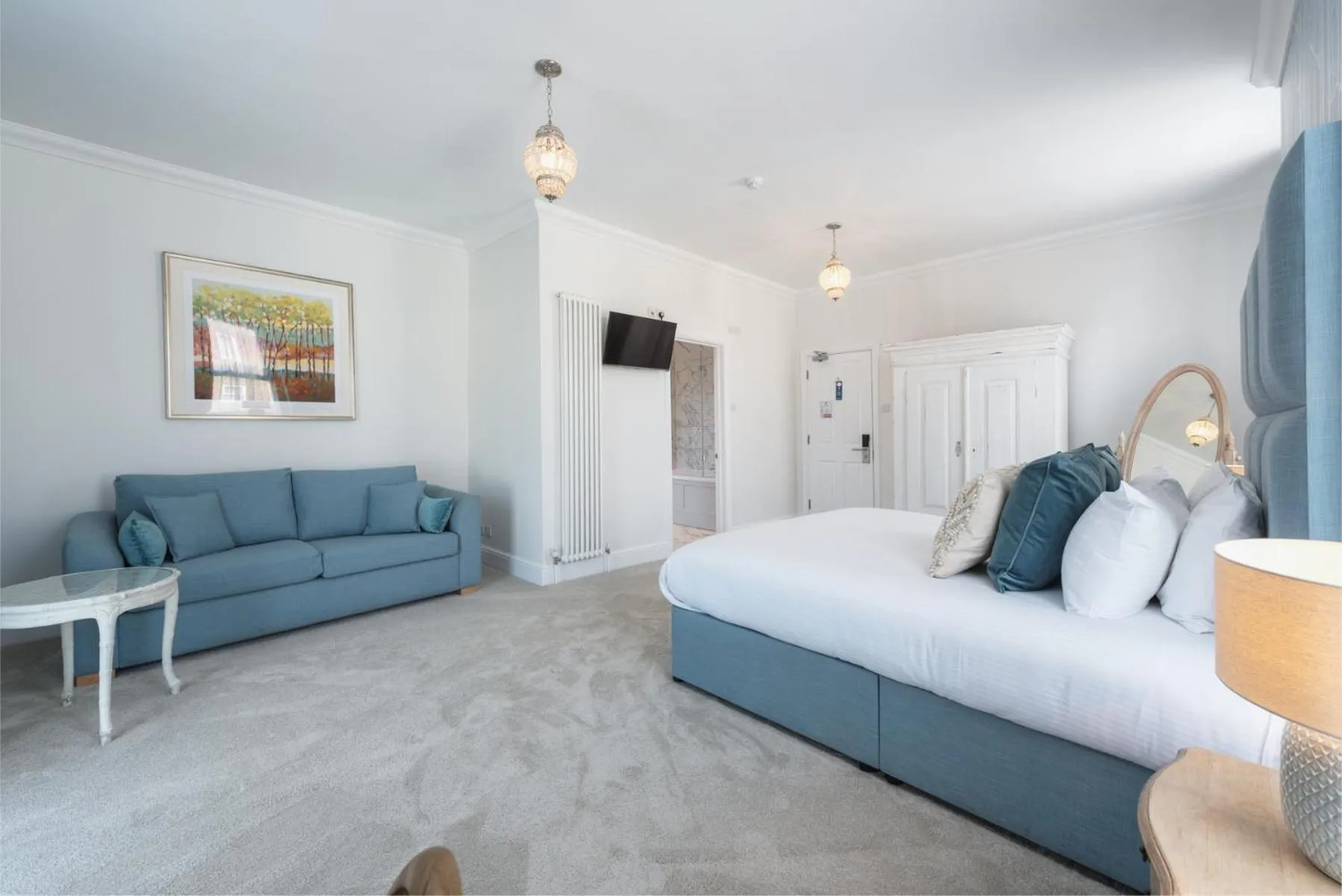 Living room in Somerset House Boutique Hotel and Restaurant