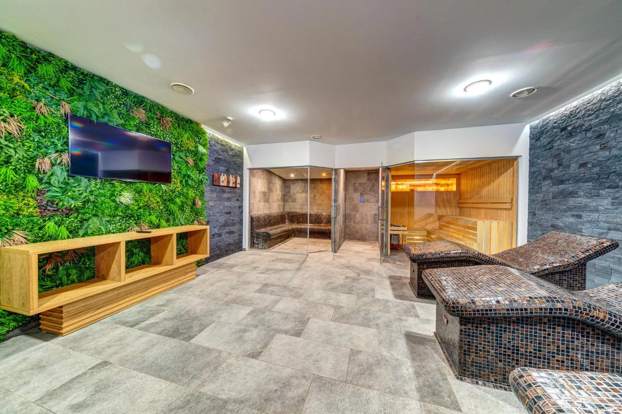 Sauna in Grand Hotel Murgavets