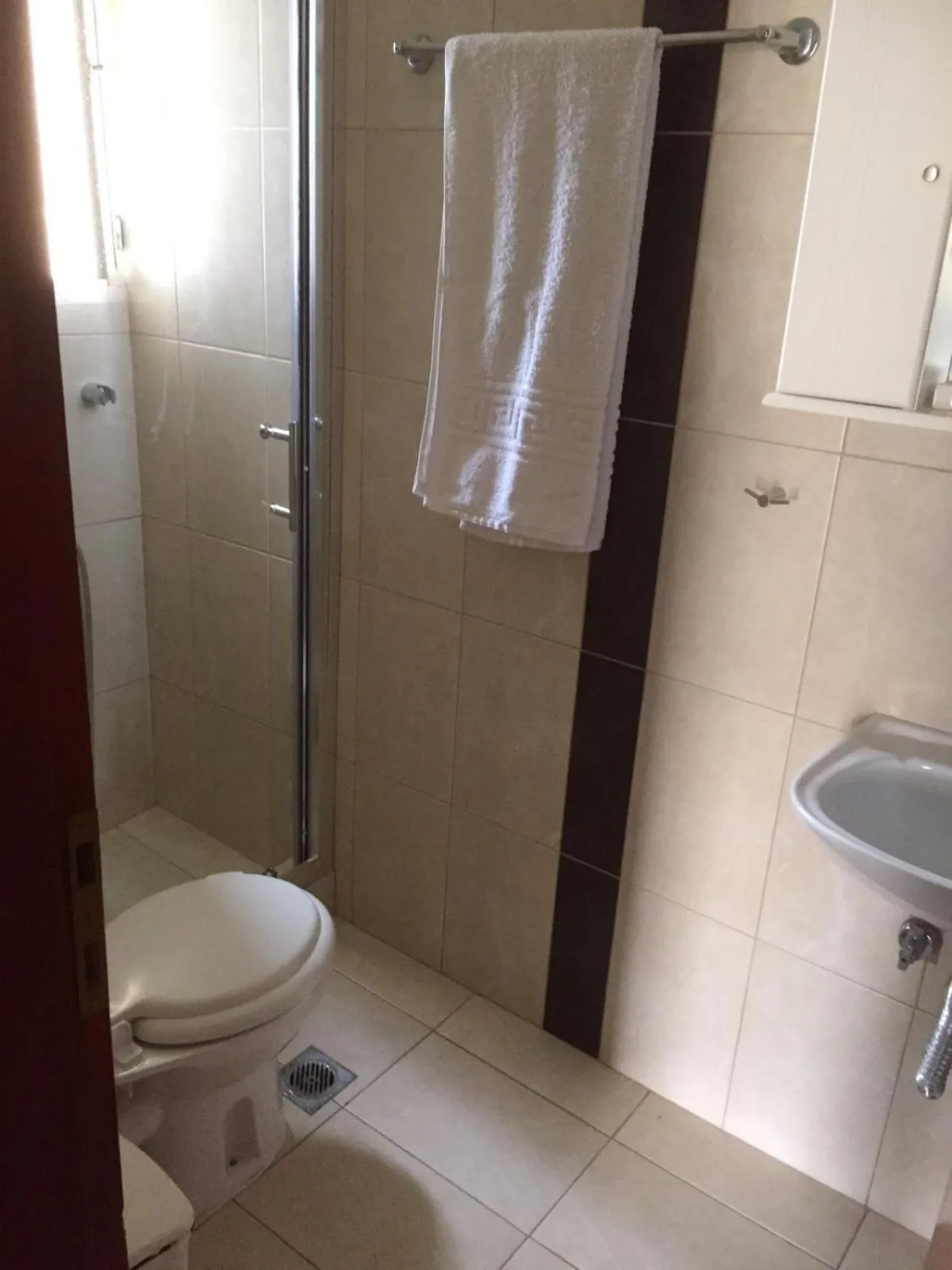Shower in Chaliotis Apartments