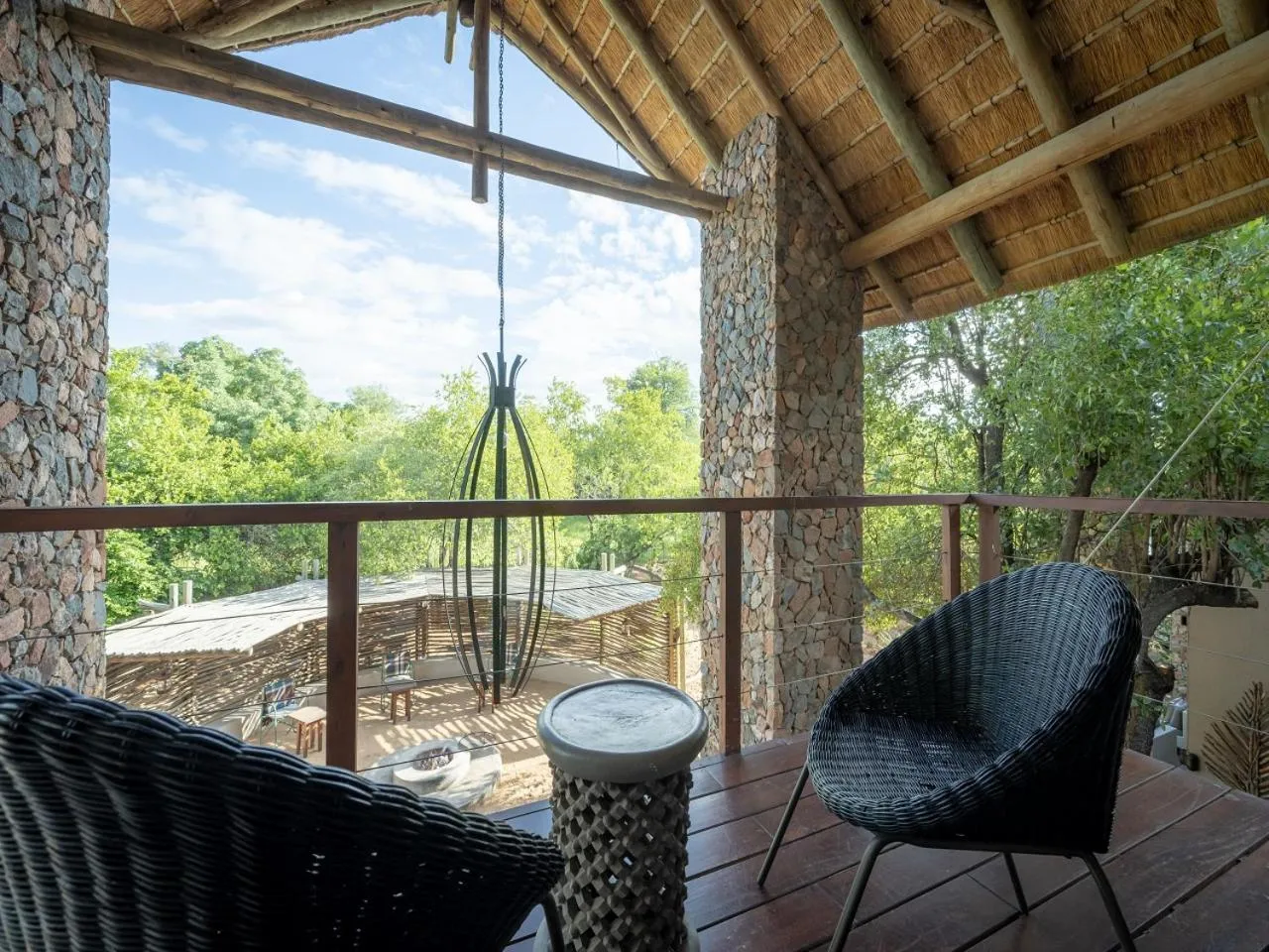 Balcony/Terrace in eKhaya Bush Lodge