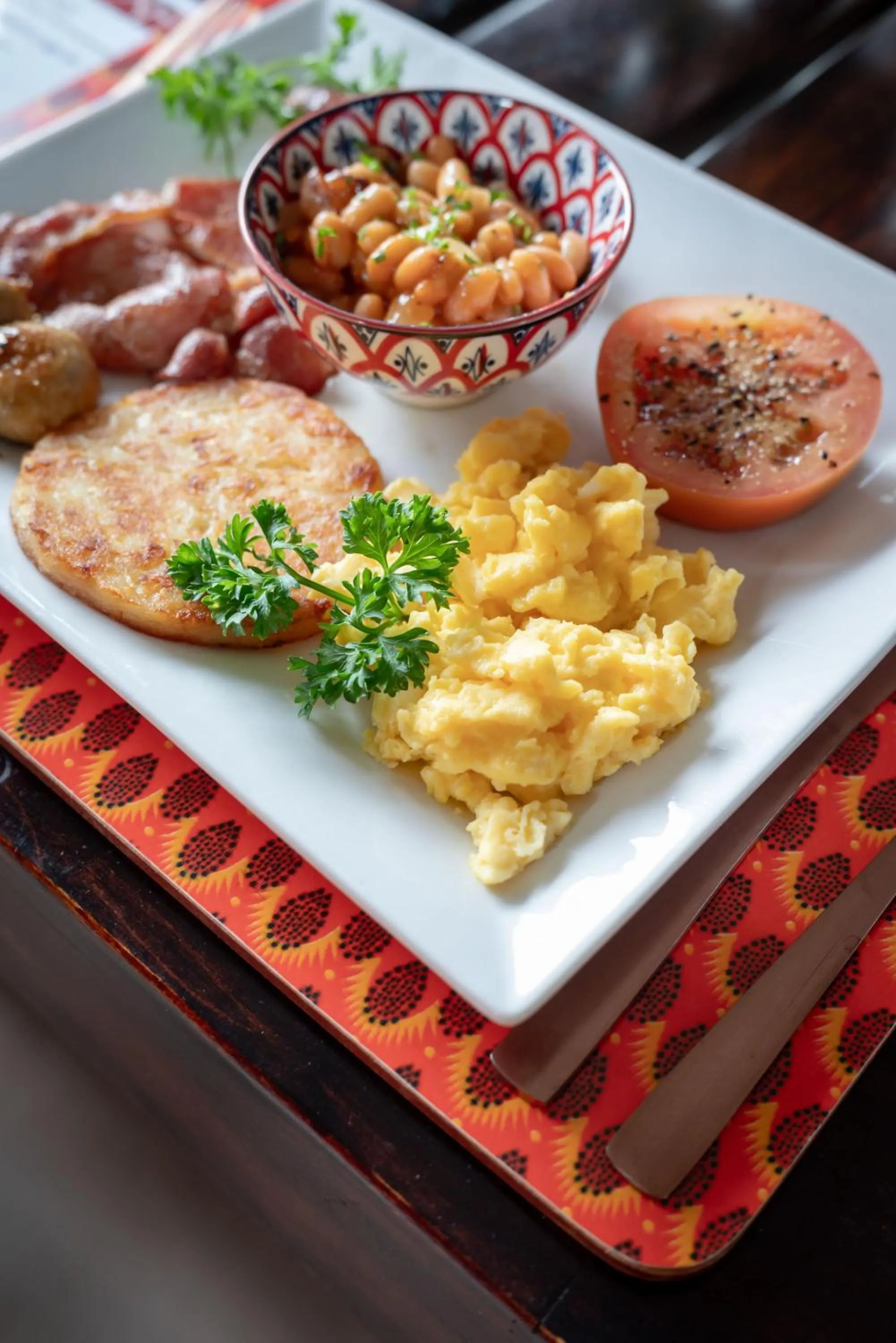 Restaurant/places to eat in eKhaya Bush Lodge