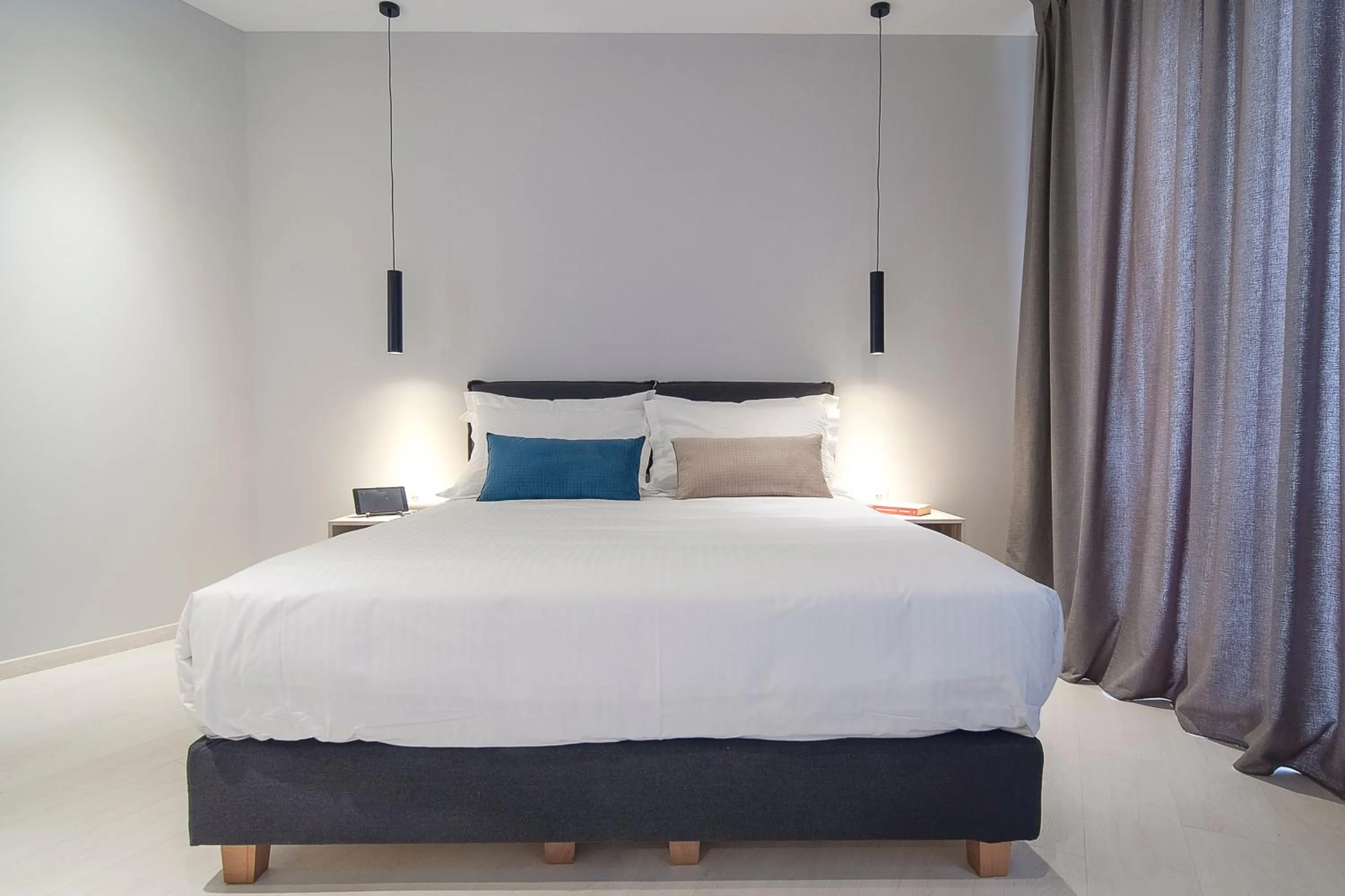 Bed in Acropolis Stay