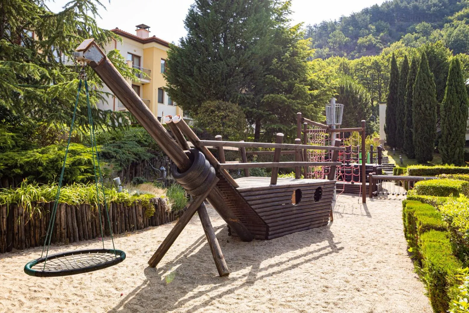 Children play ground in Pirin Park Hotel