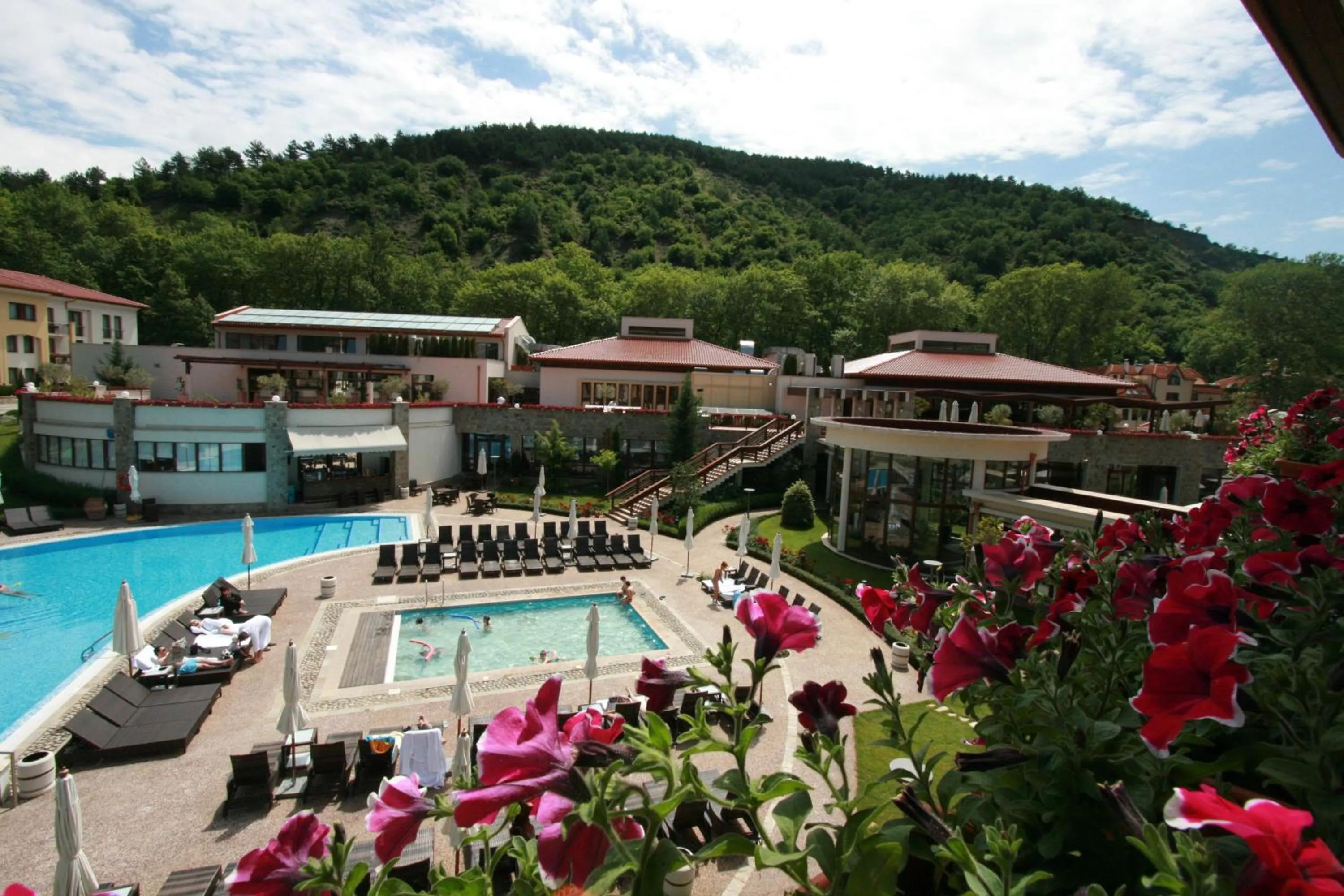 Pool view in Pirin Park Hotel