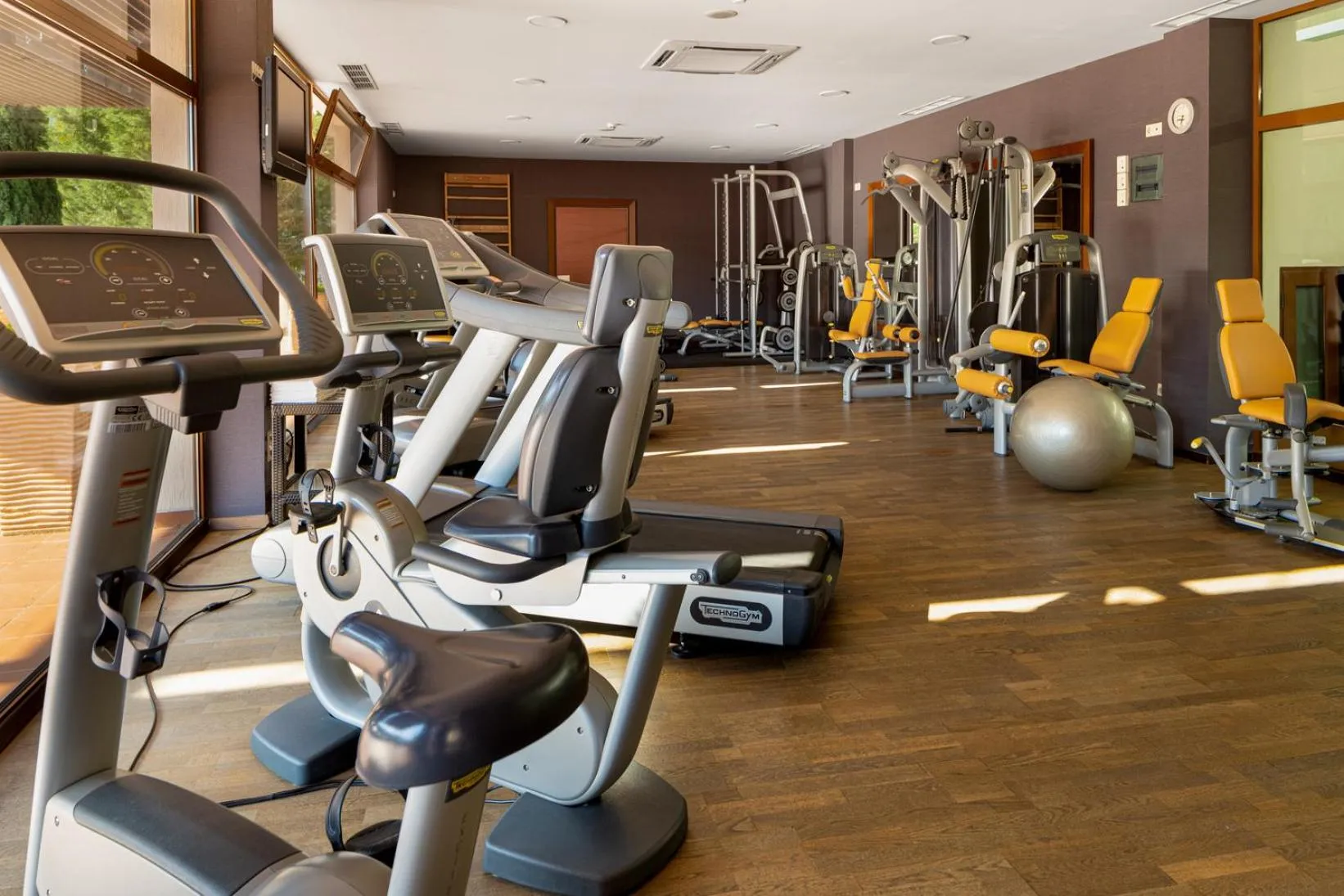 Fitness centre/facilities in Pirin Park Hotel