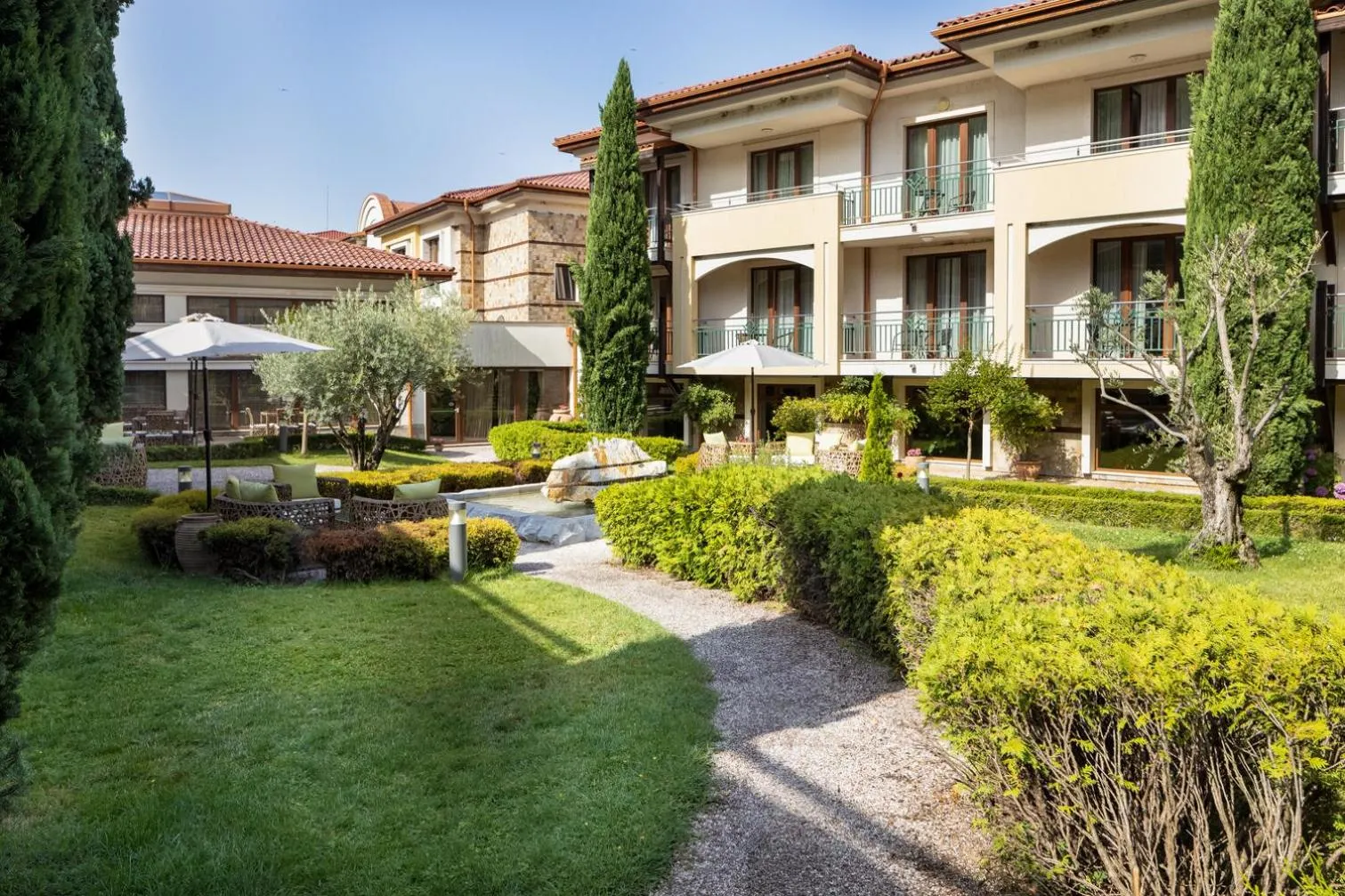 Patio in Pirin Park Hotel