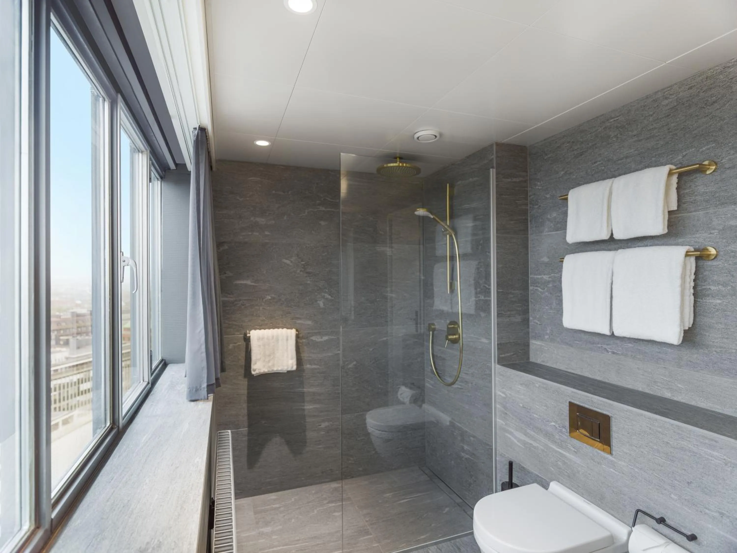 Shower in Radisson Collection Royal Hotel, Copenhagen