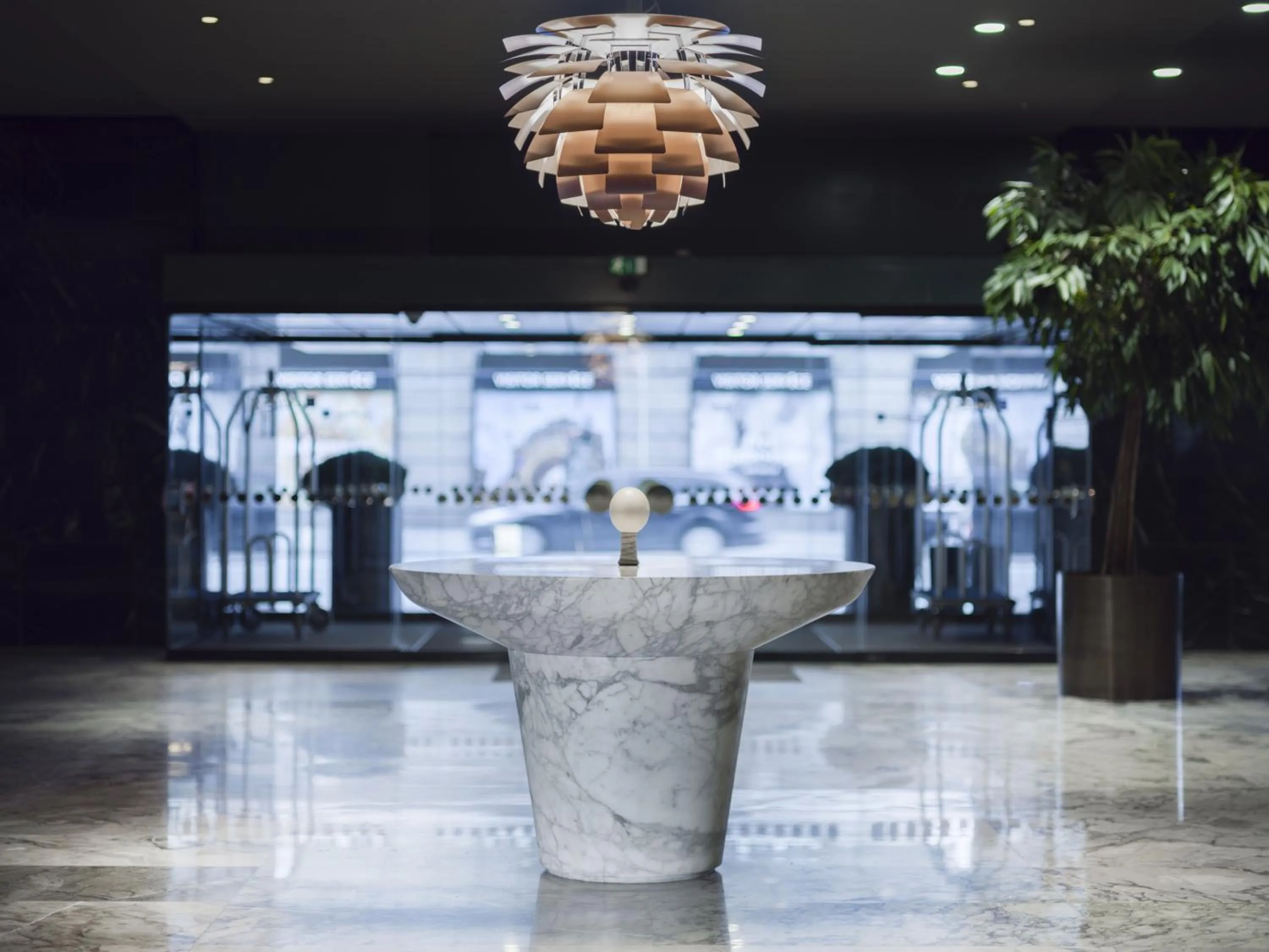 Lobby or reception in Radisson Collection Royal Hotel, Copenhagen