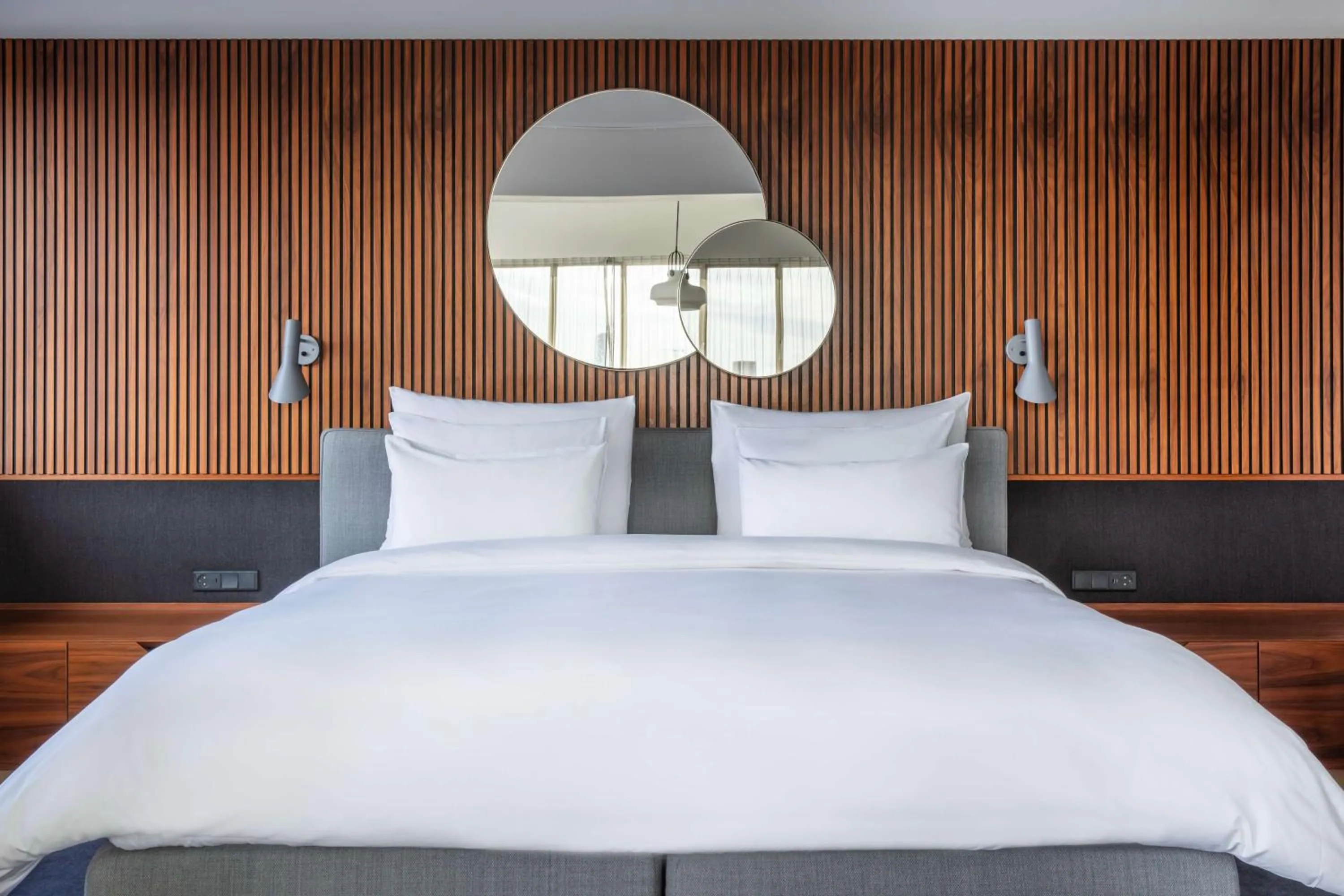 Bed in Radisson Collection Royal Hotel, Copenhagen