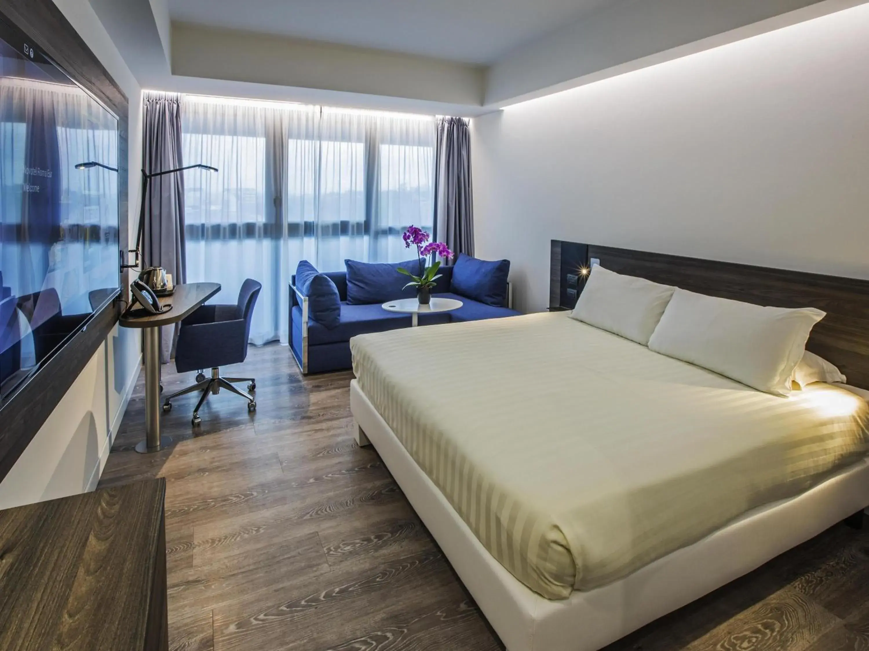 Superior Double Room with Sofa Bed in Novotel Roma Eur Superior Double Room with Sofa Bed in Novotel Roma Eur