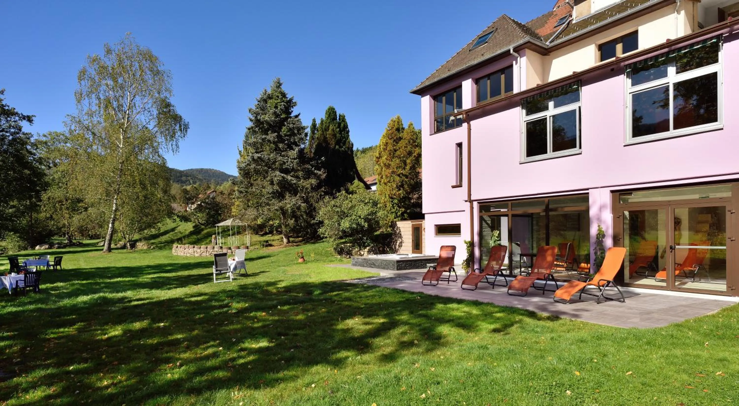 Property building in Logis Hotel Des Vosges